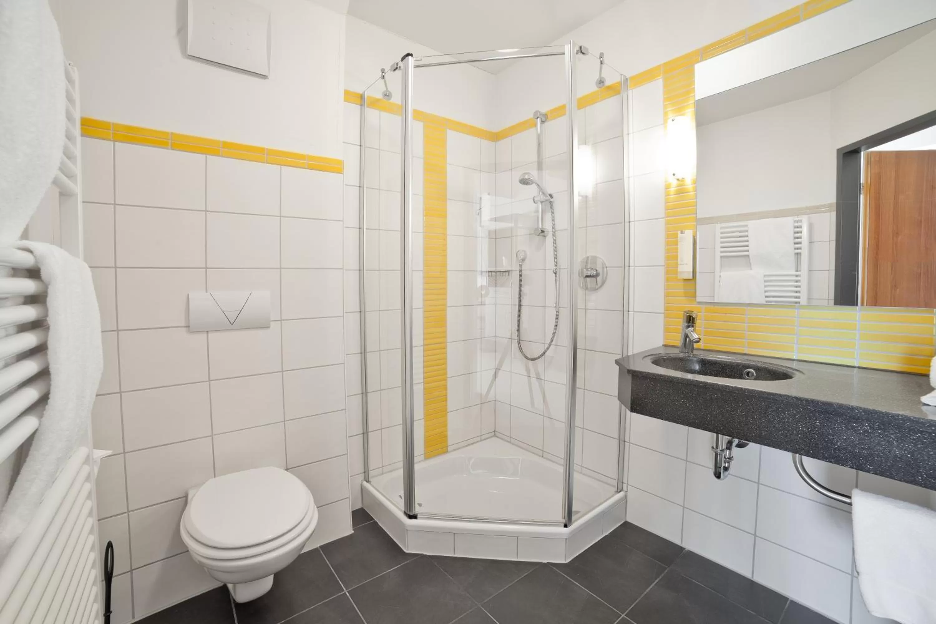 Bathroom in allgovia hotel garni