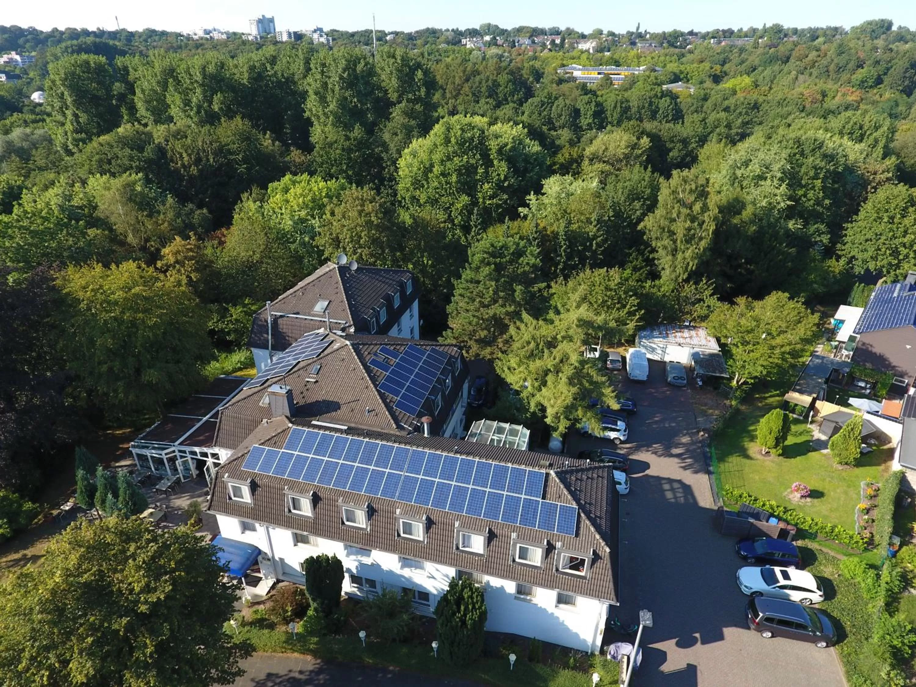 Bird's eye view in Gartenhotel Fettehenne