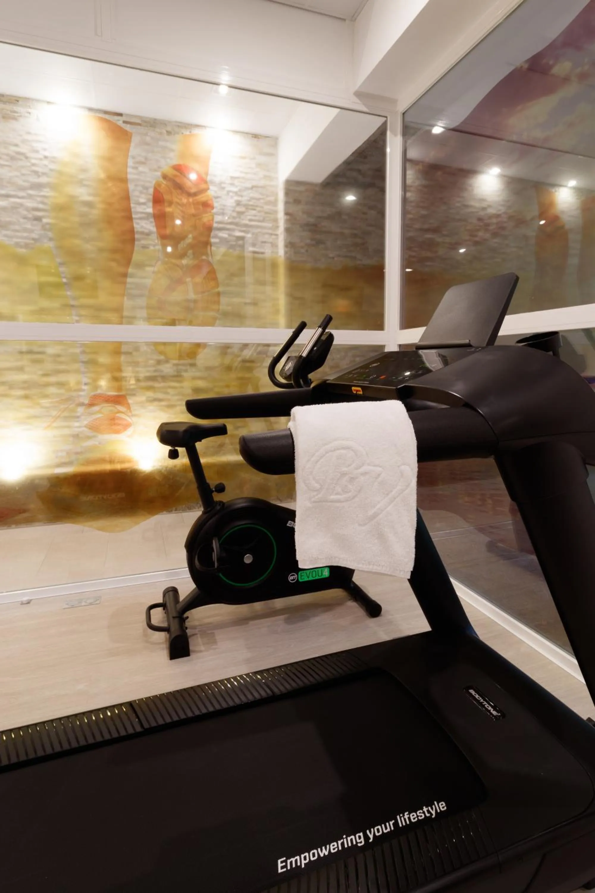 Fitness centre/facilities in Hotel Baviera