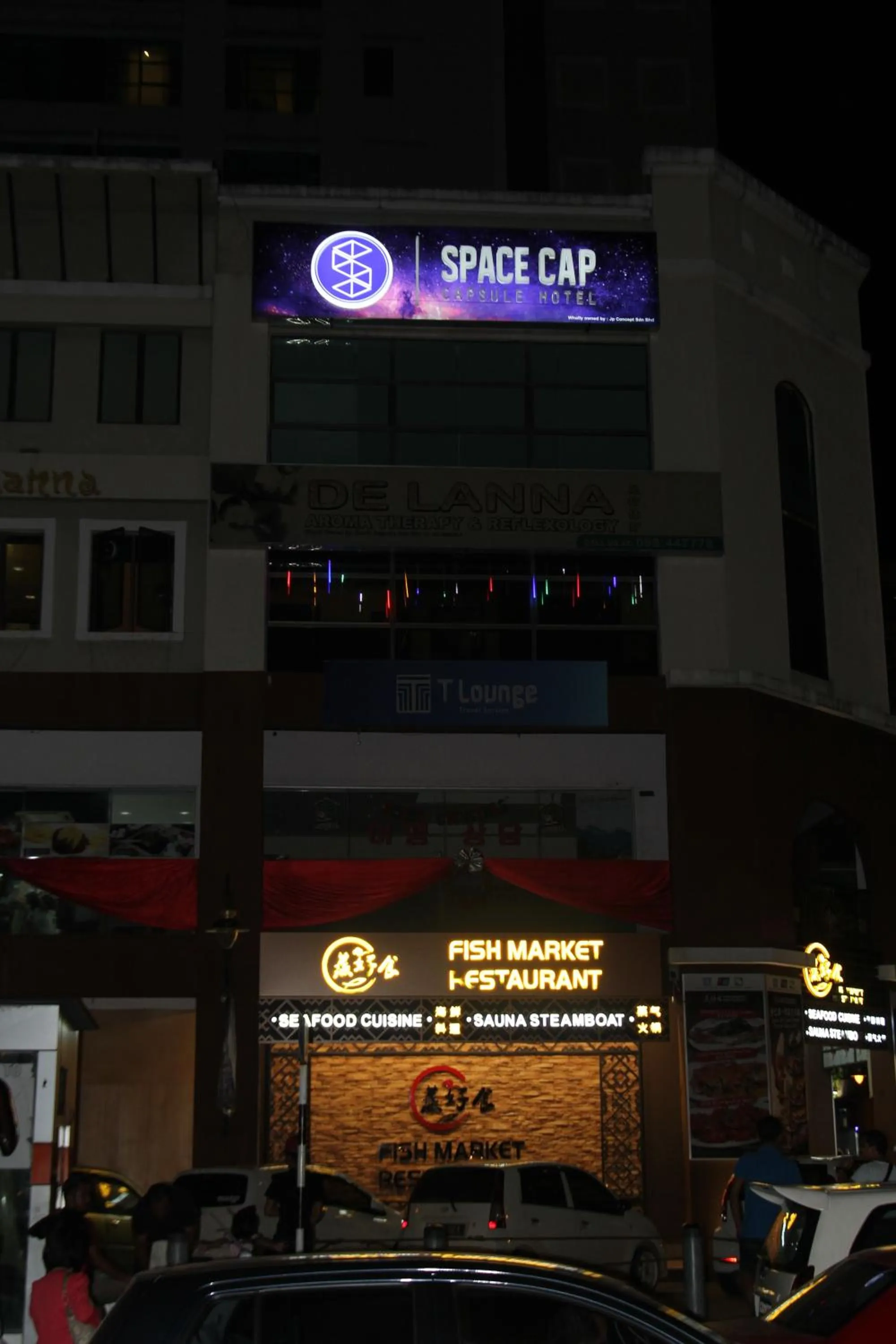 Property building in Space Cap Hotel