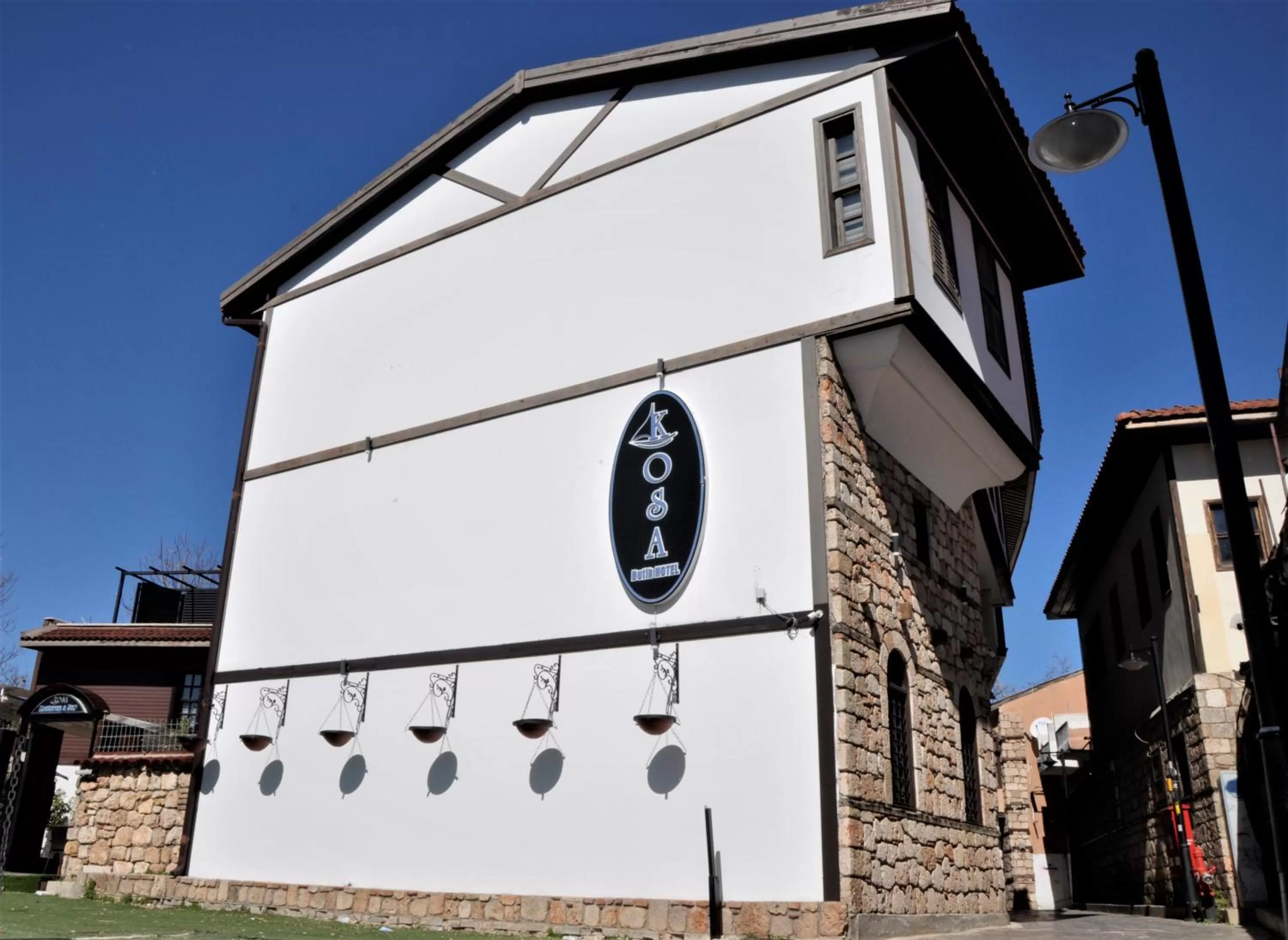 Property building in Kosa boutique hotel