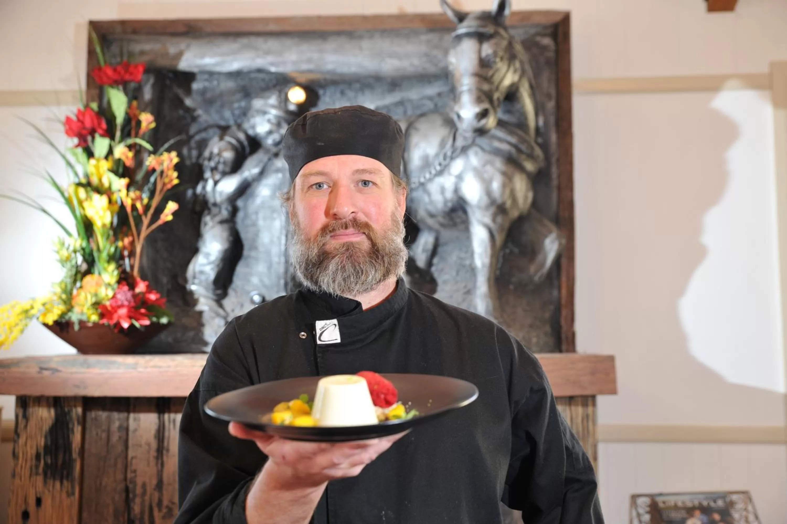 Staff in Black Gold Motel