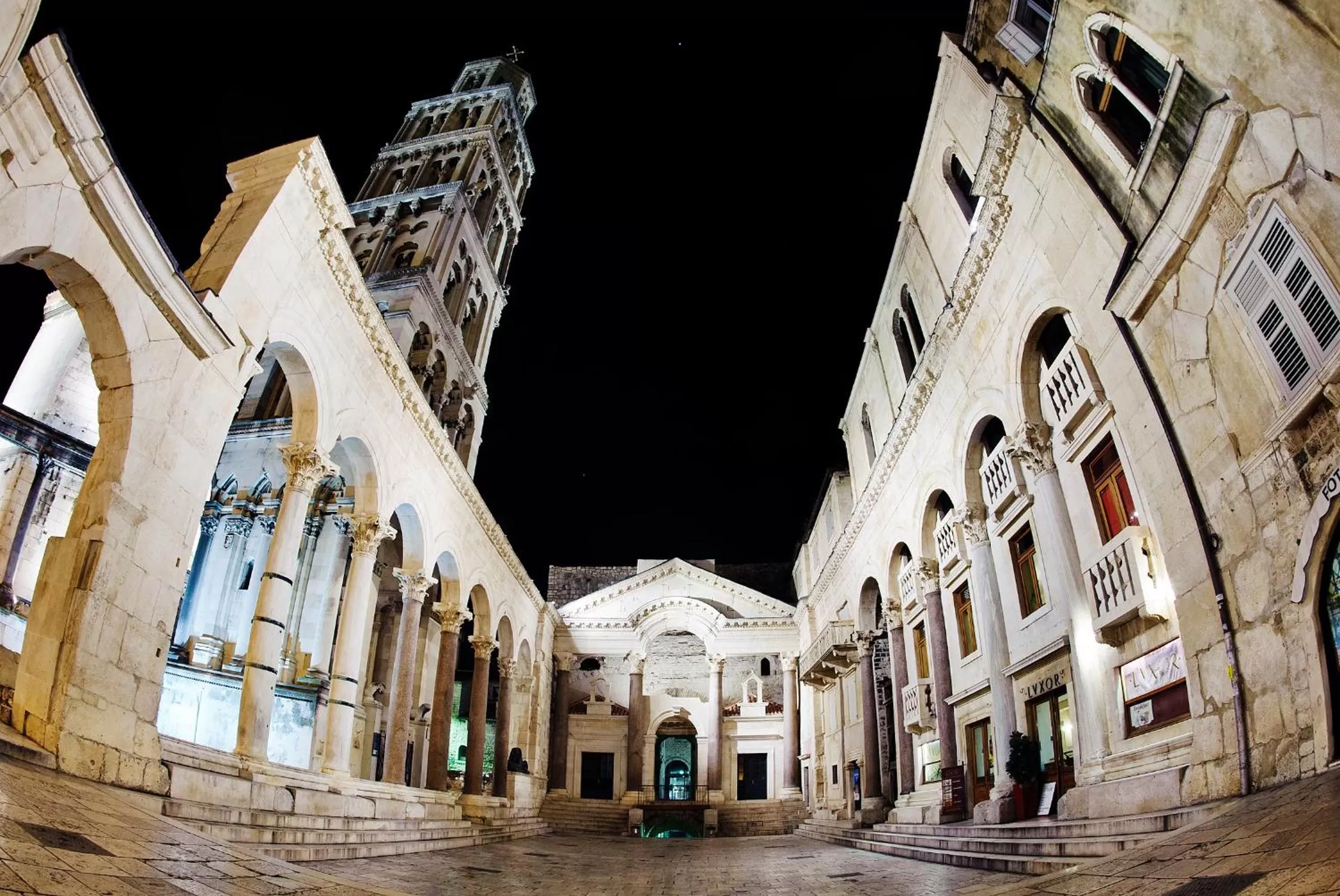 Nearby landmark in Luxury rooms Skystar-Split