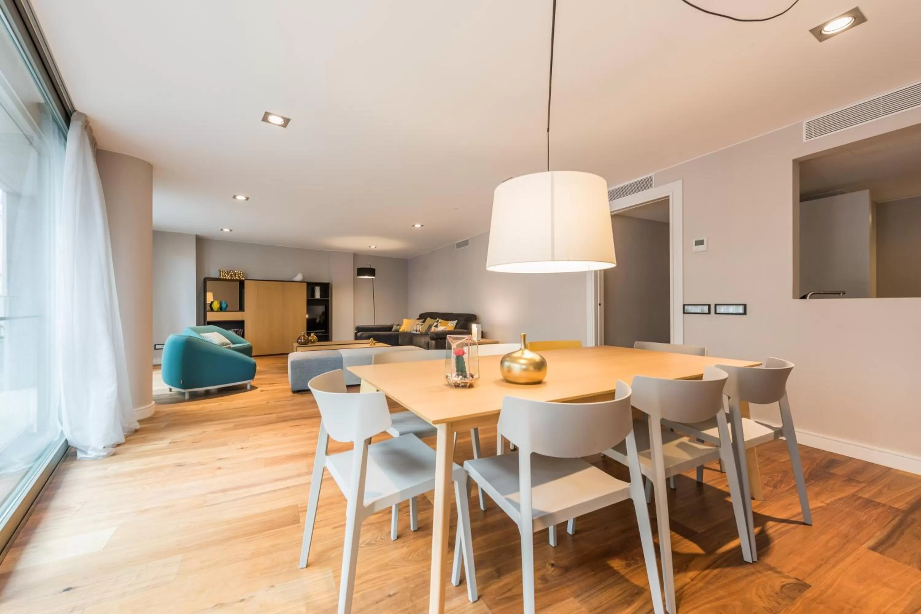 Dining area in Gran View Apartments
