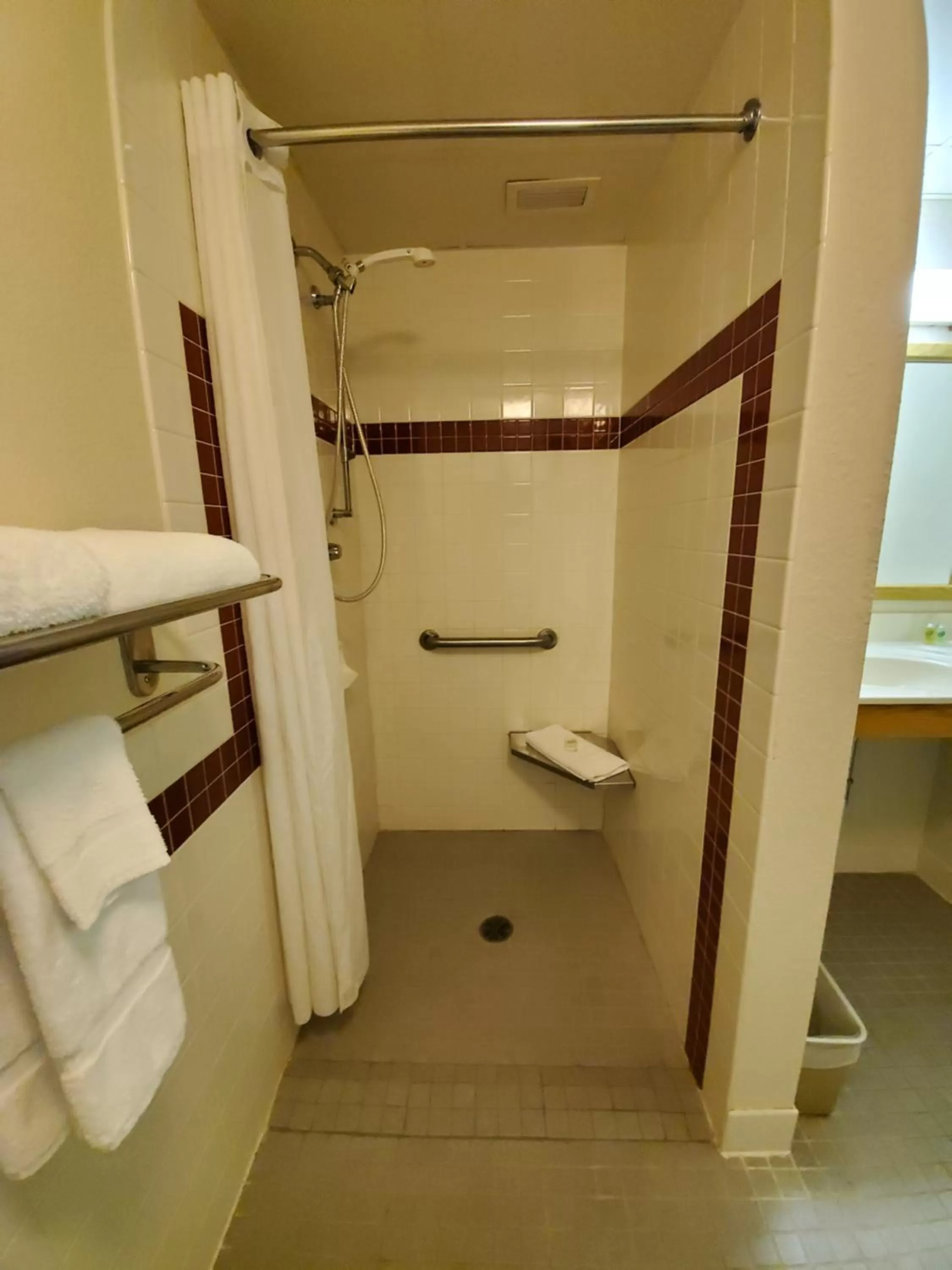 Shower in Boarders Inn and Suites by Cobblestone Hotels - Ripon