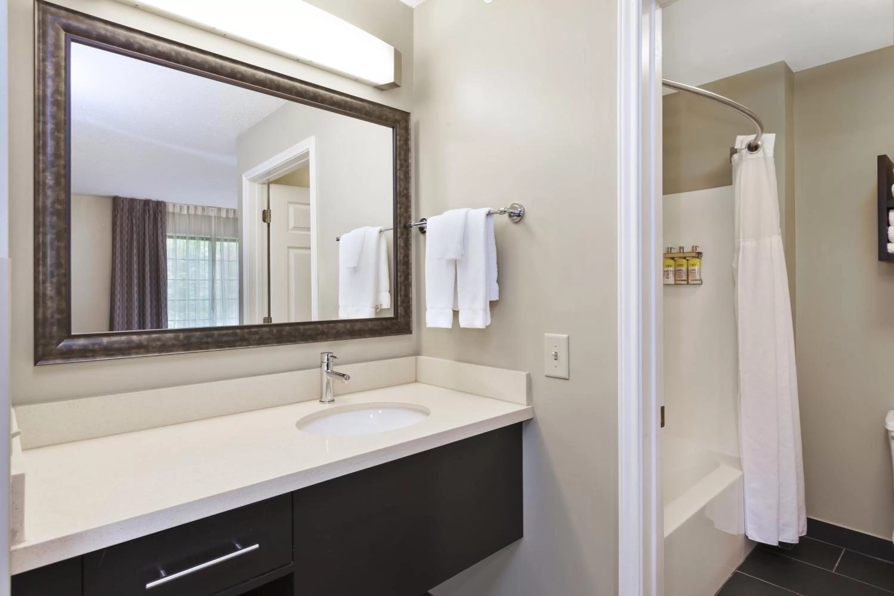 Bathroom in Staybridge Suites Detroit-Utica by IHG