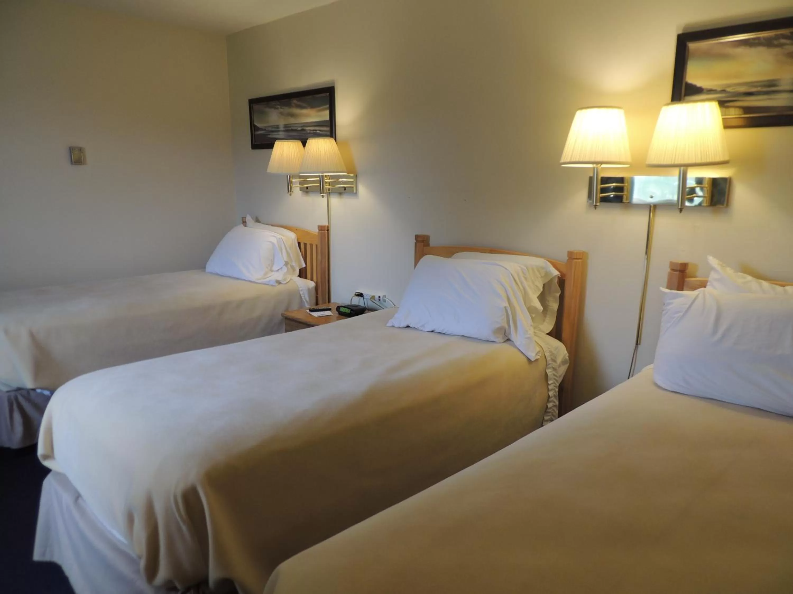 Photo of the whole room, Bed in White Caps Motel and RV Park