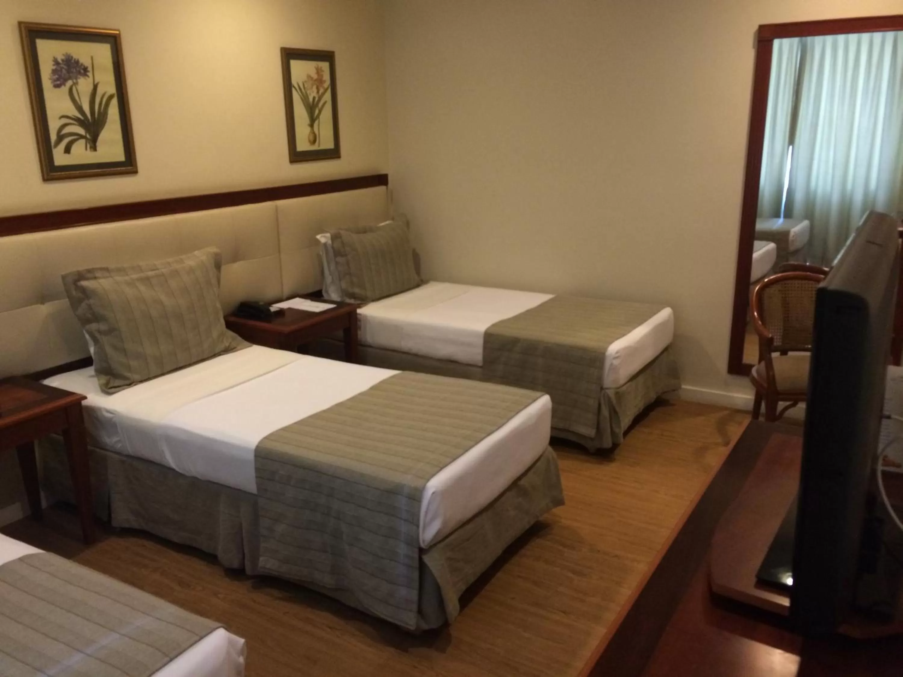 Bed in Olinda Rio Hotel