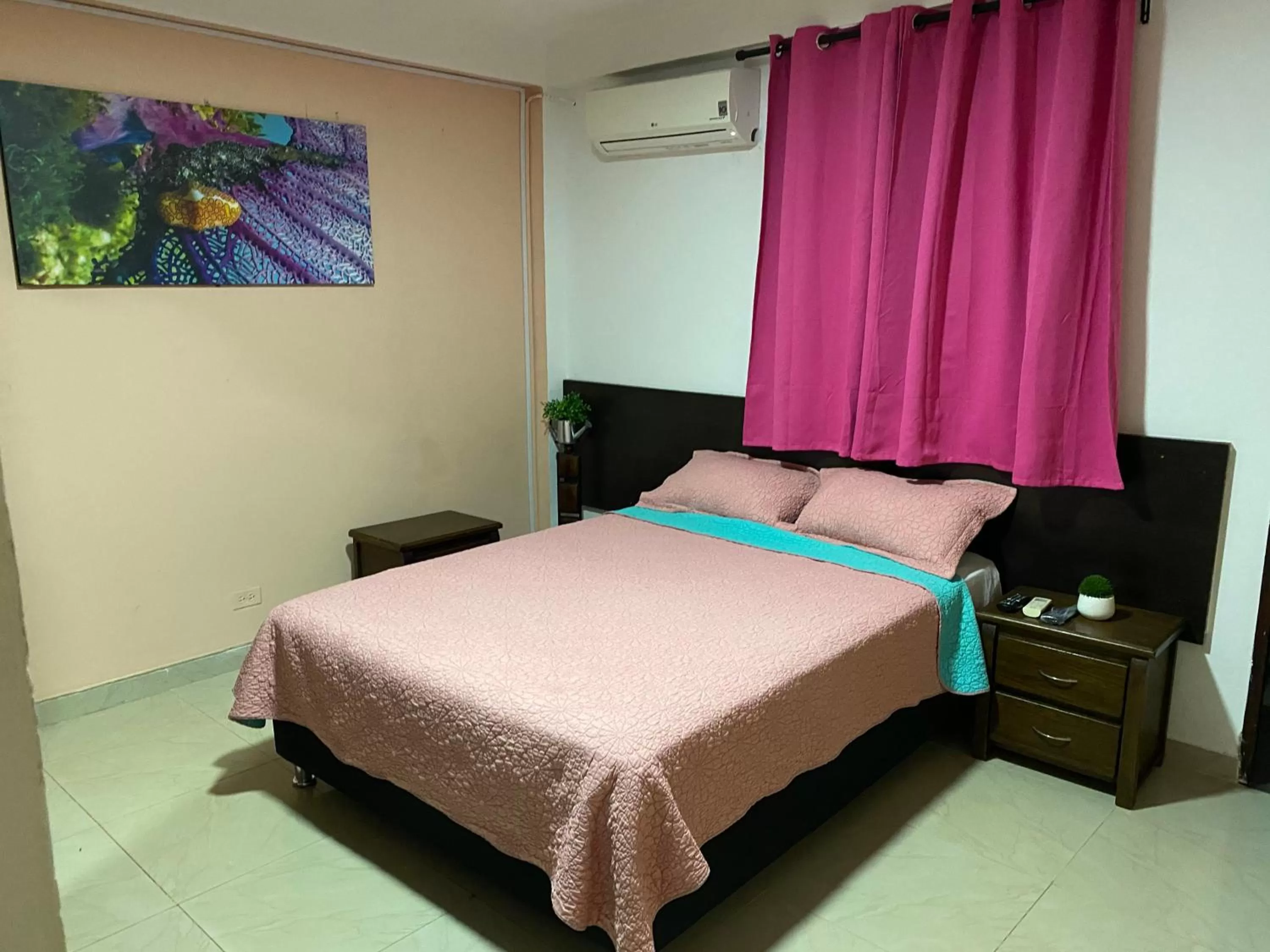 Bed in Jackuri Casa Hospedaje