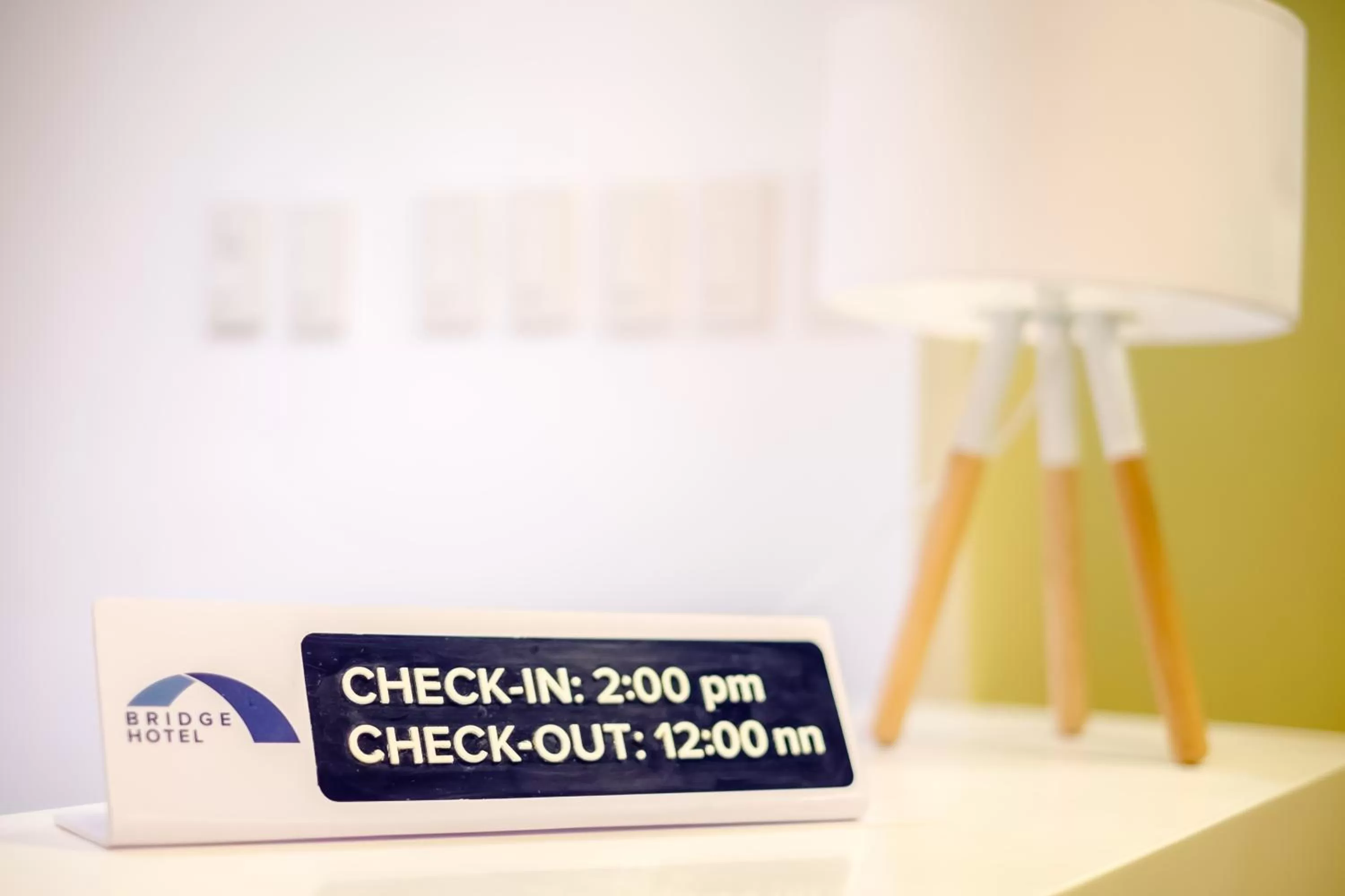 Property logo or sign in Bridge Hotel