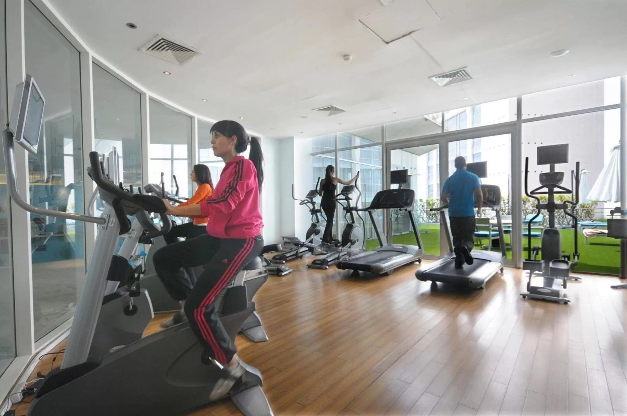 Fitness centre/facilities in Kenzi Tower Hotel