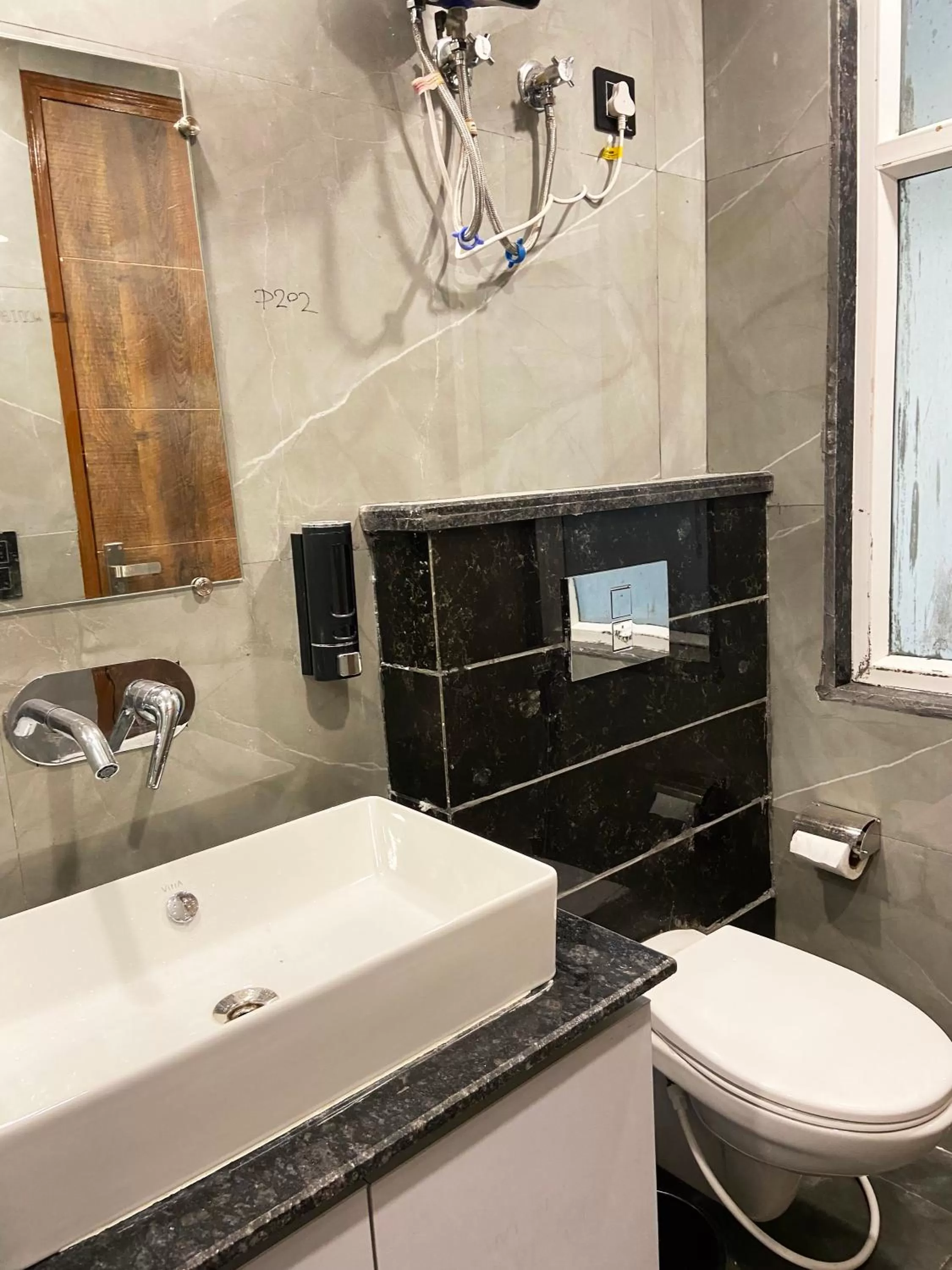 Toilet, Bathroom in The Metro Stay By F9 Hotels-Near Sector 18 Metro Station Noida