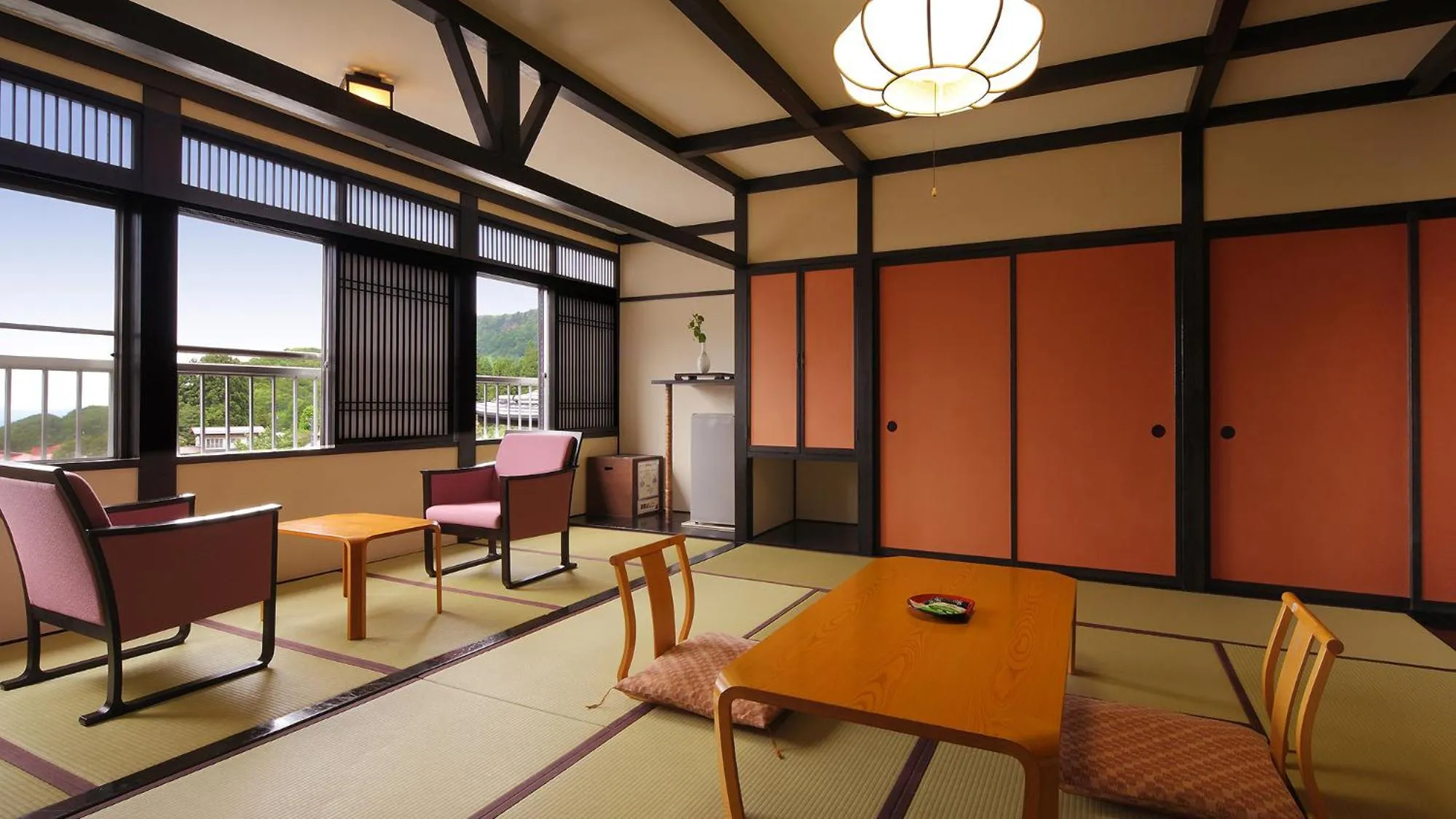 Photo of the whole room in Zao Onsen Omiya Ryokan