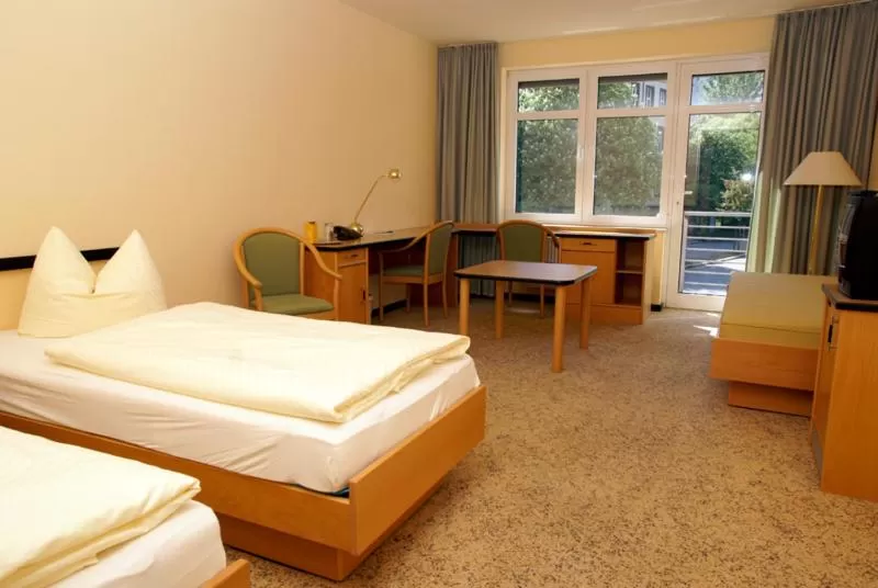 Bed in Hotel Am Weberplatz