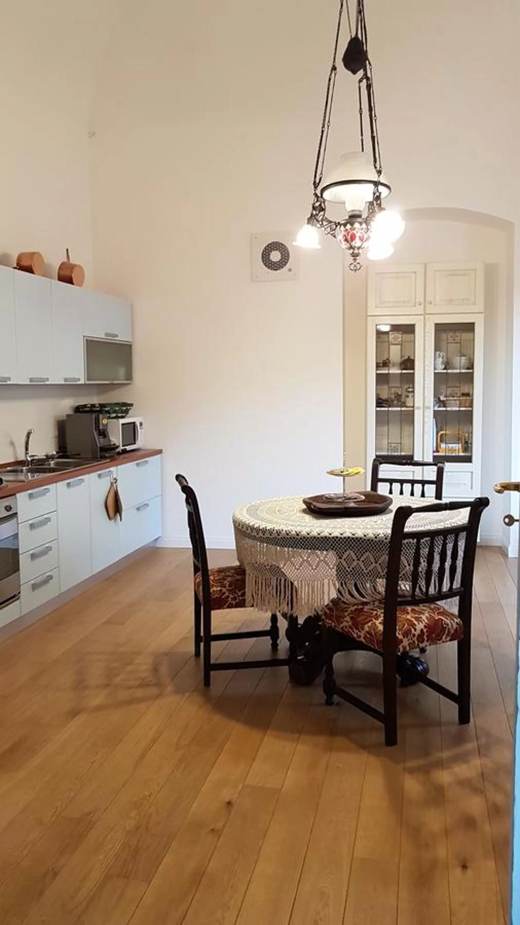 Communal kitchen in Il Cortile del Marchese Beccadelli
