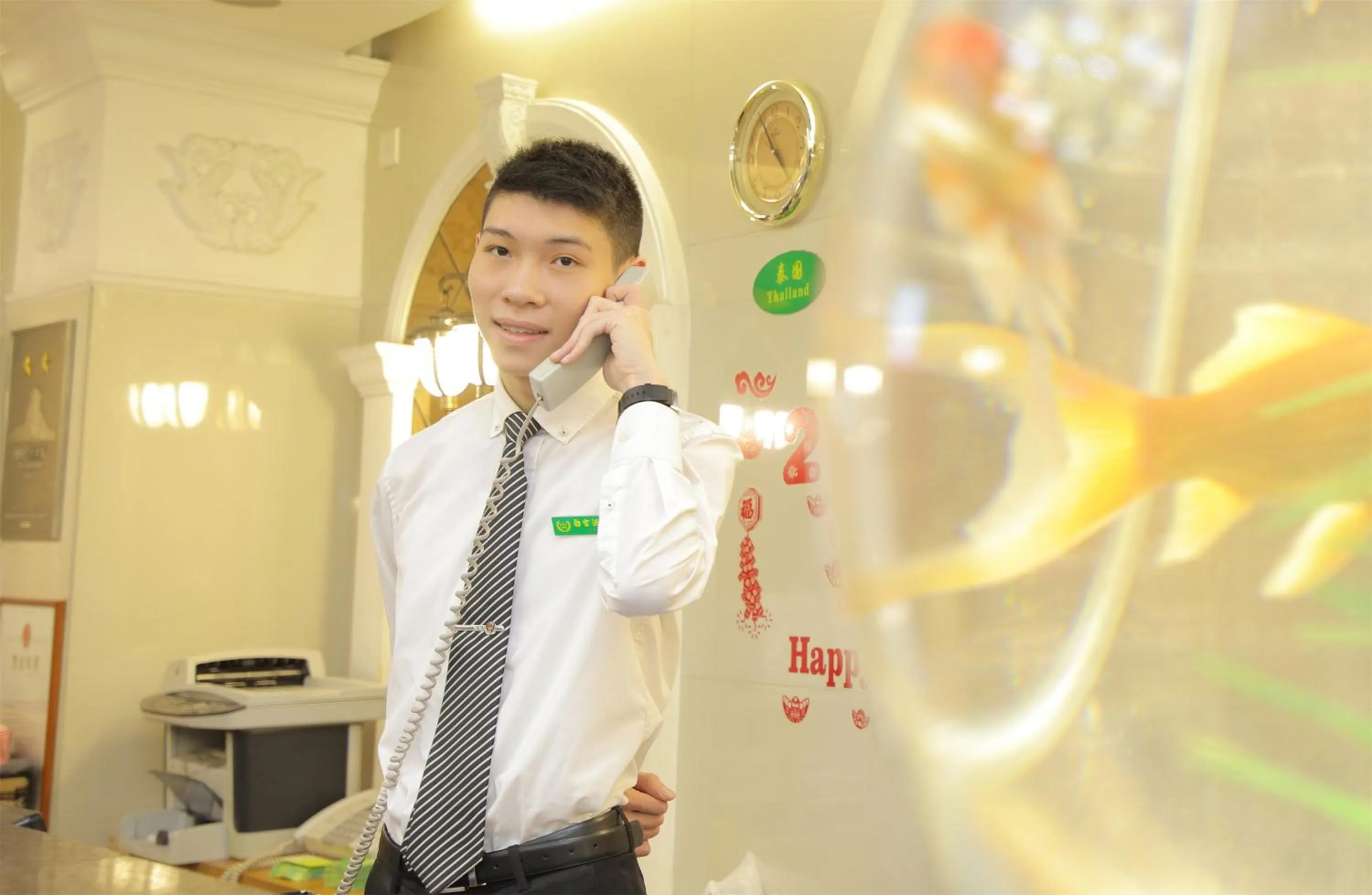 Staff in LN Whitehouse Hotel