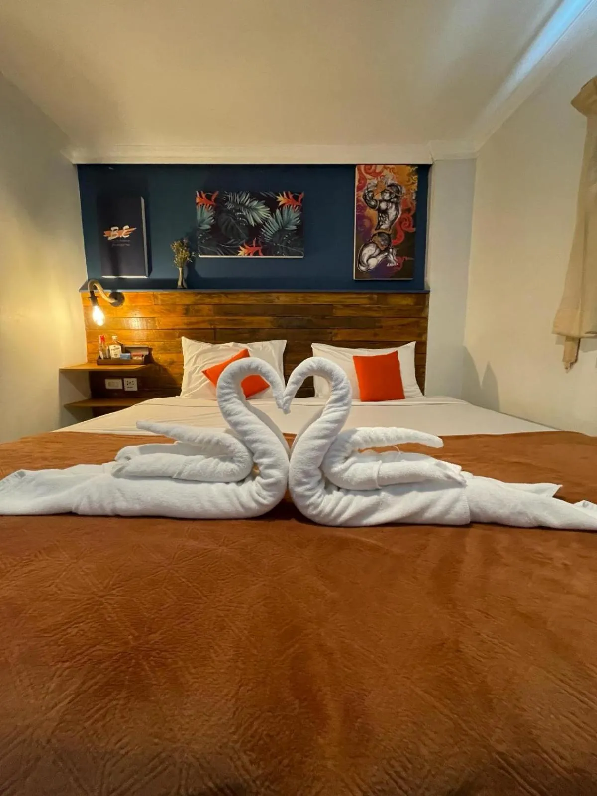 Bed in BH Baan Paradise Hotel Patong