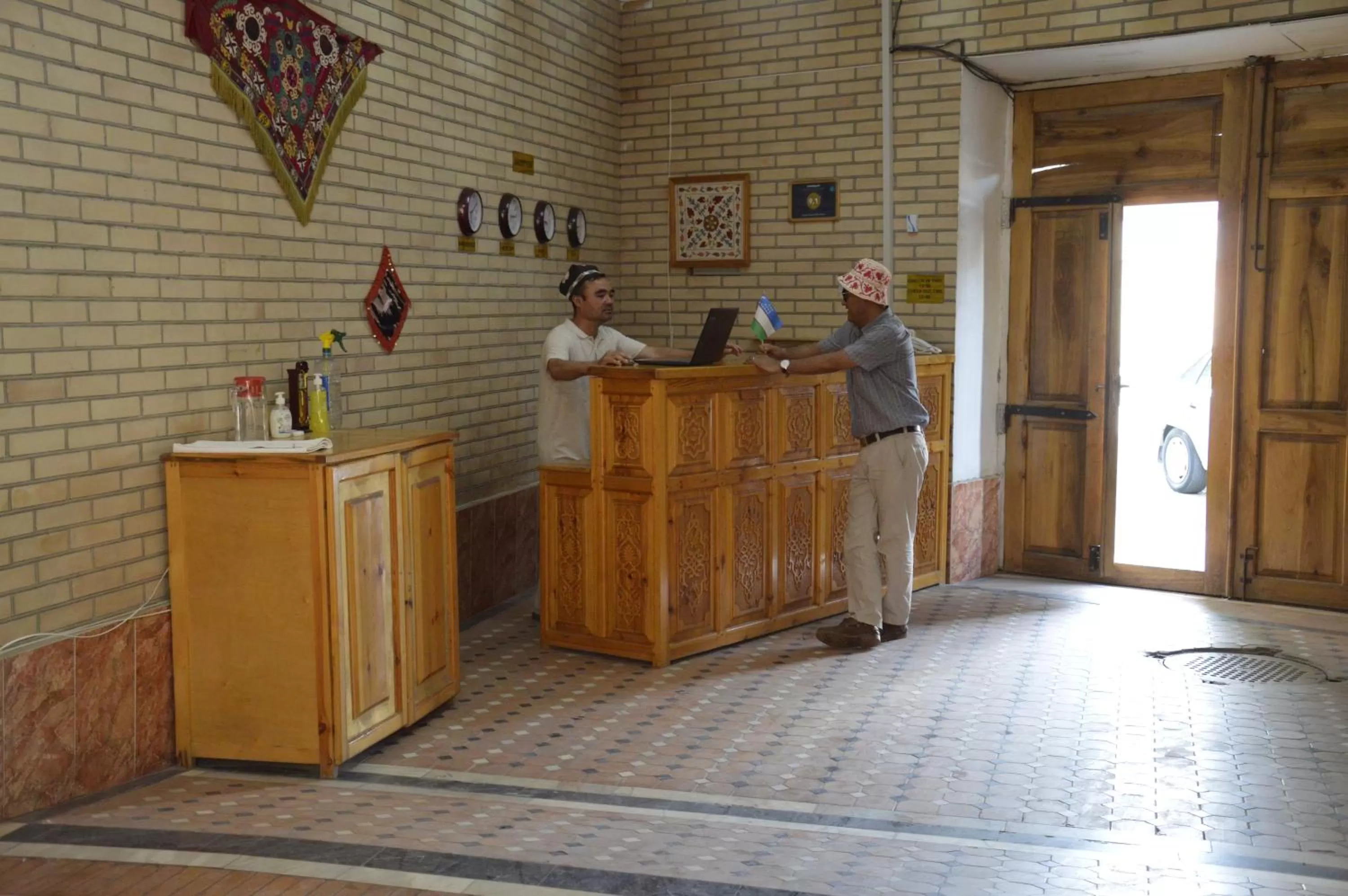 Staff in Guest House Marokand