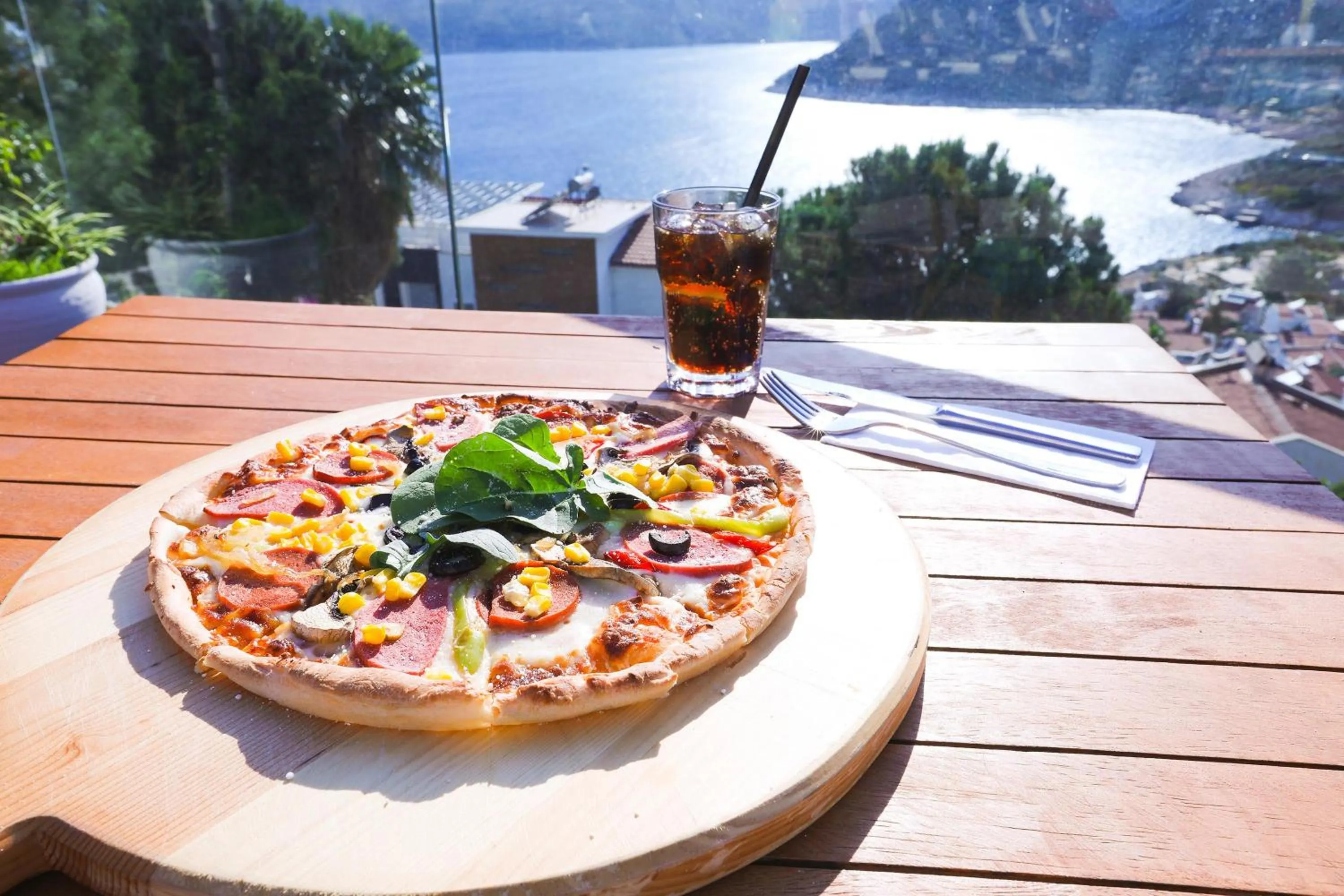 Food and drinks in Happy Hotel Kalkan