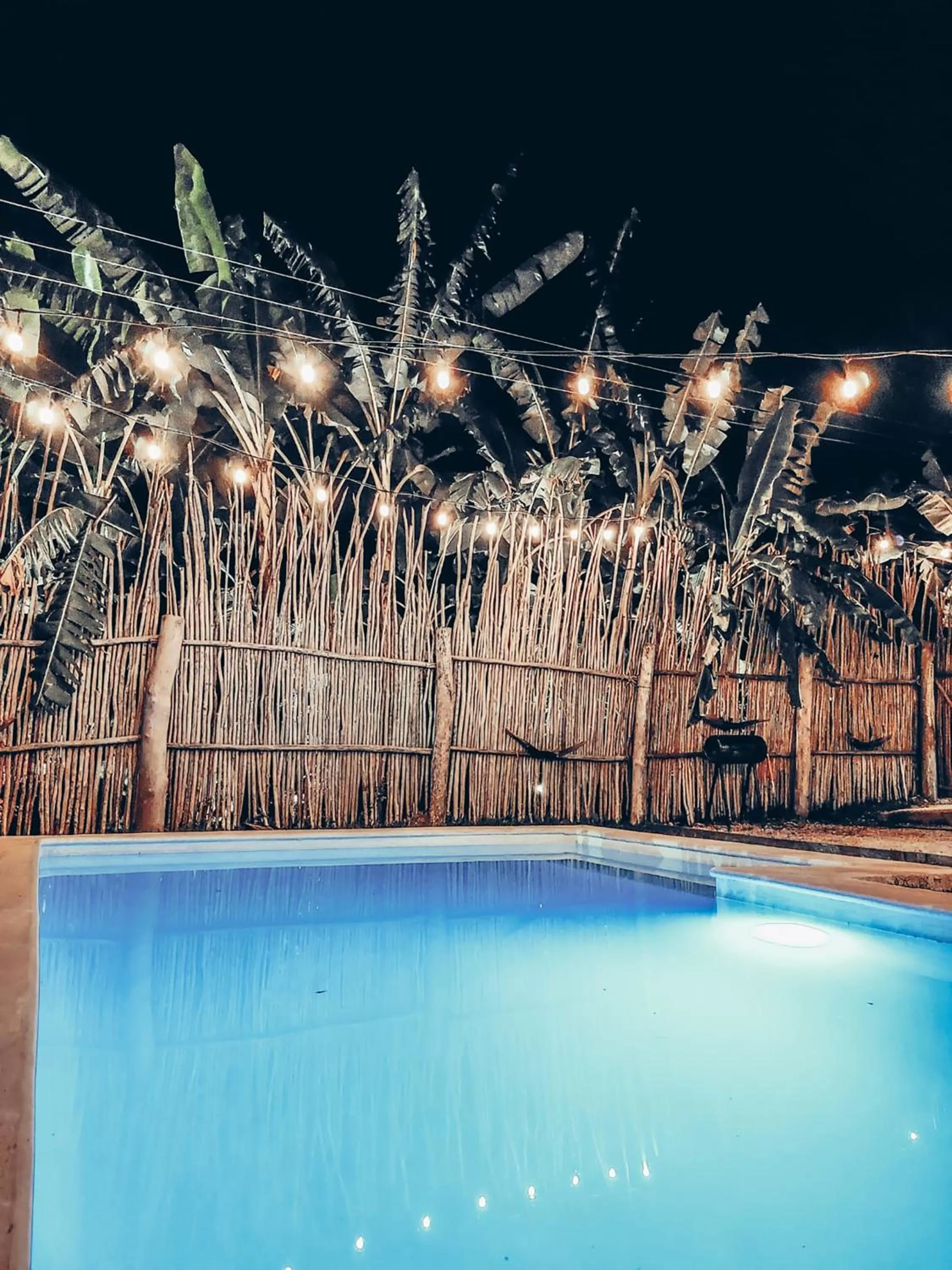 Swimming pool in Hotel Xa´an Bacalar