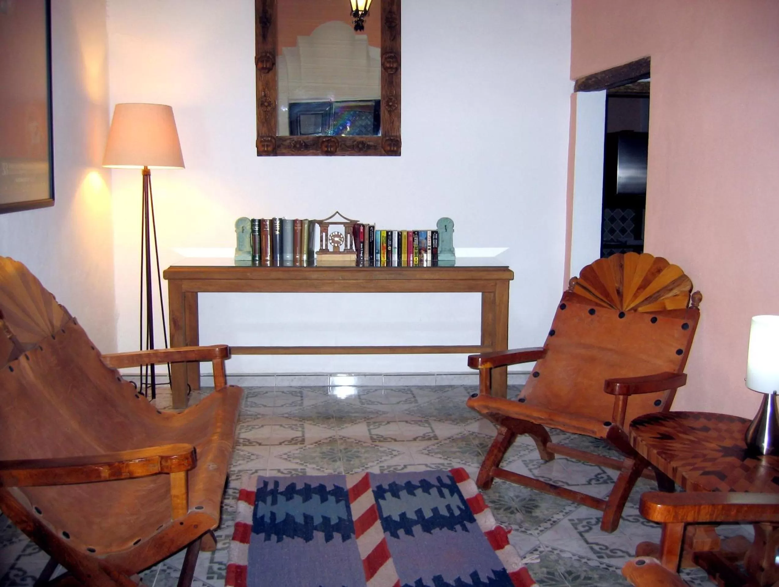 Living room in El Zopilote Mojado