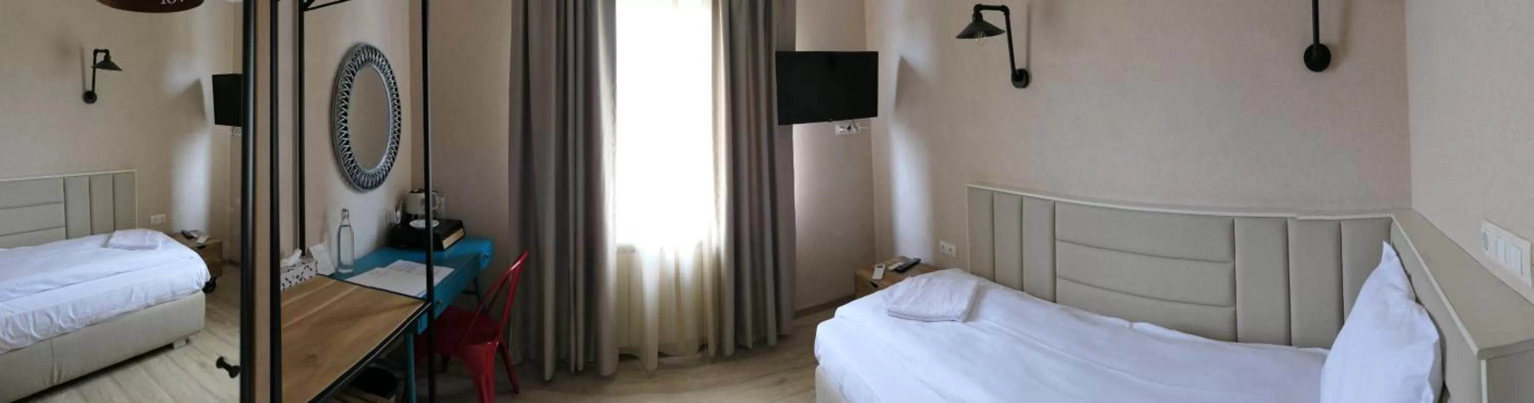 Bed in Hotel MEDITERRANEO