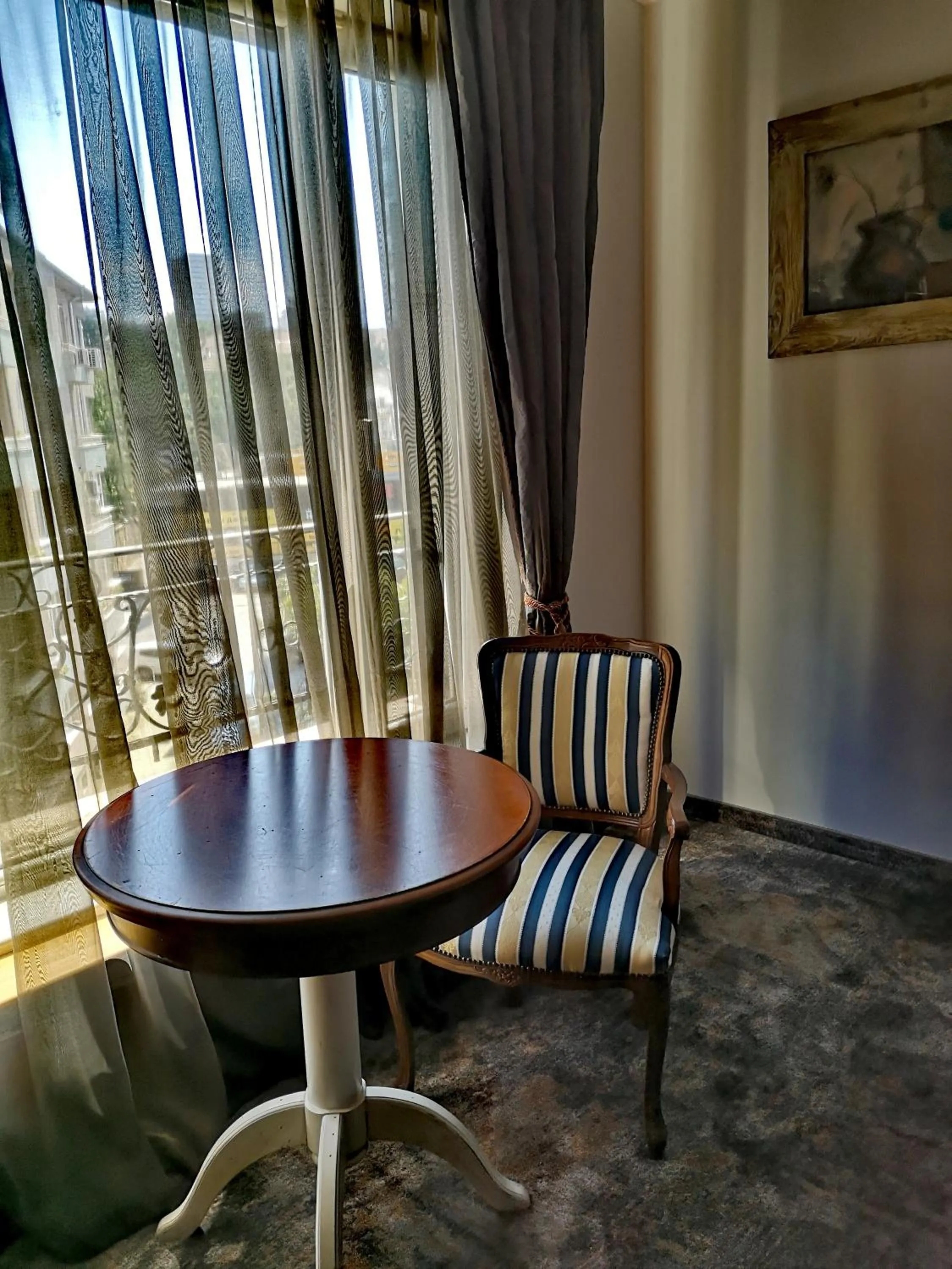 Living room in Meg-Lozenetz Hotel