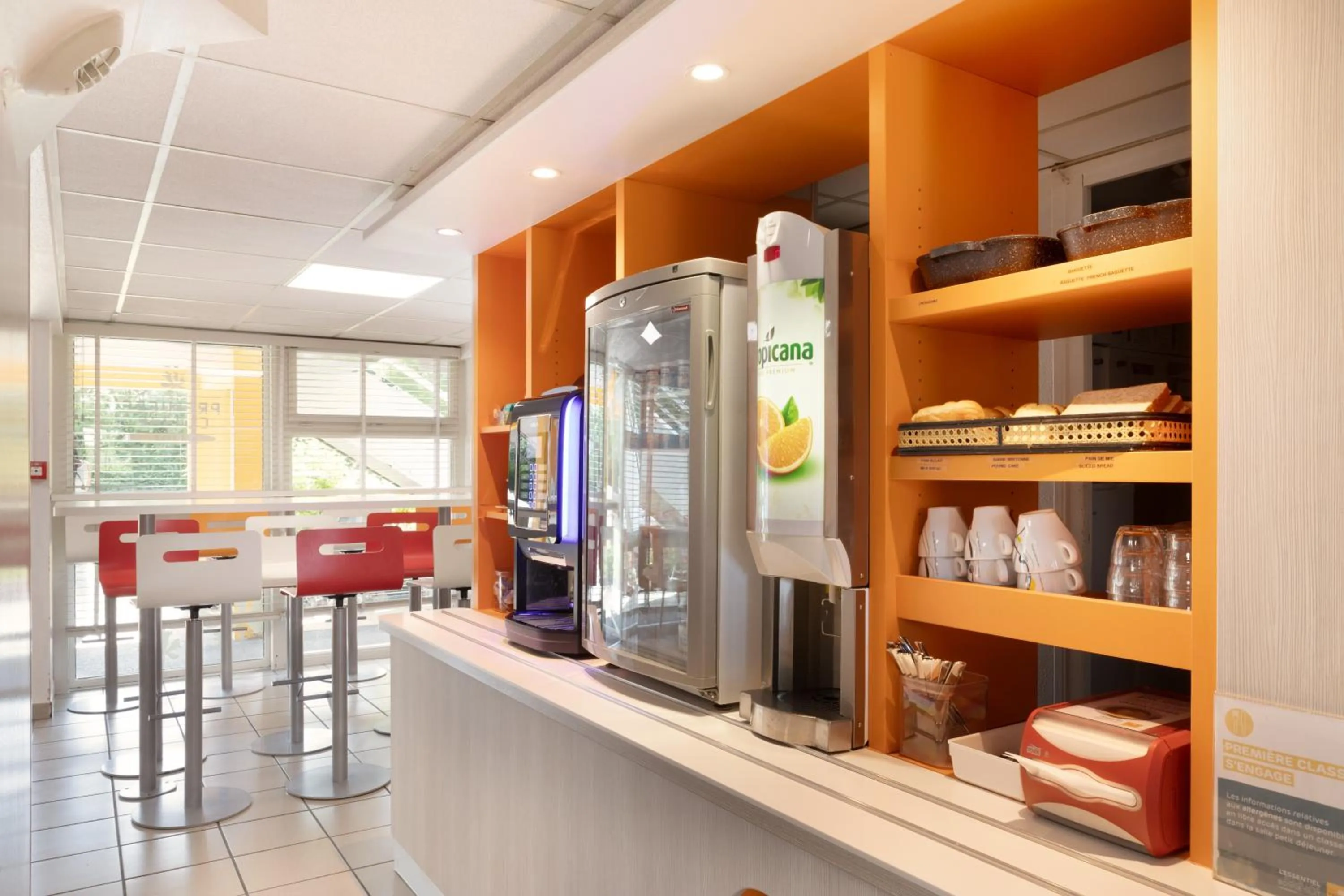 Breakfast in Première Classe Châlons-en-Champagne