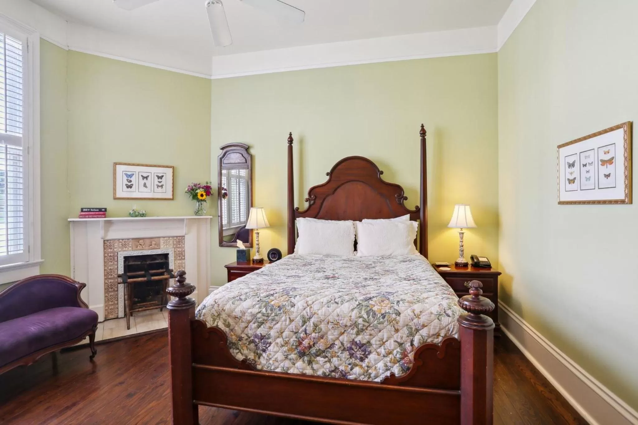 Bed in Maison Perrier Bed & Breakfast