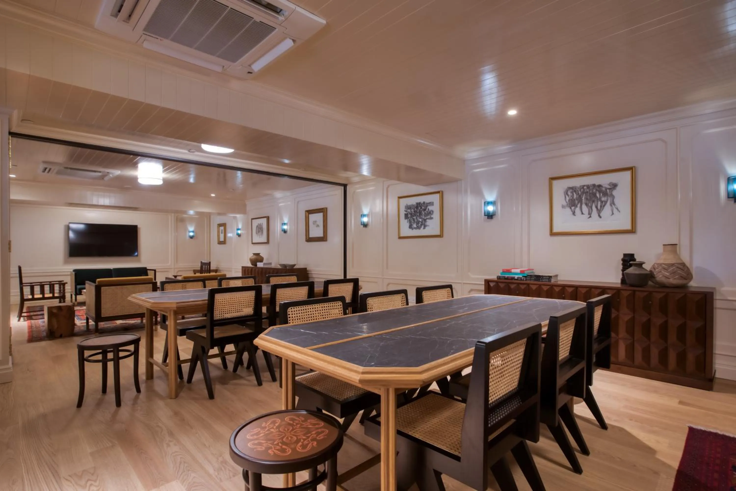 Communal lounge/ TV room in The Chow Kit - an Ormond Hotel