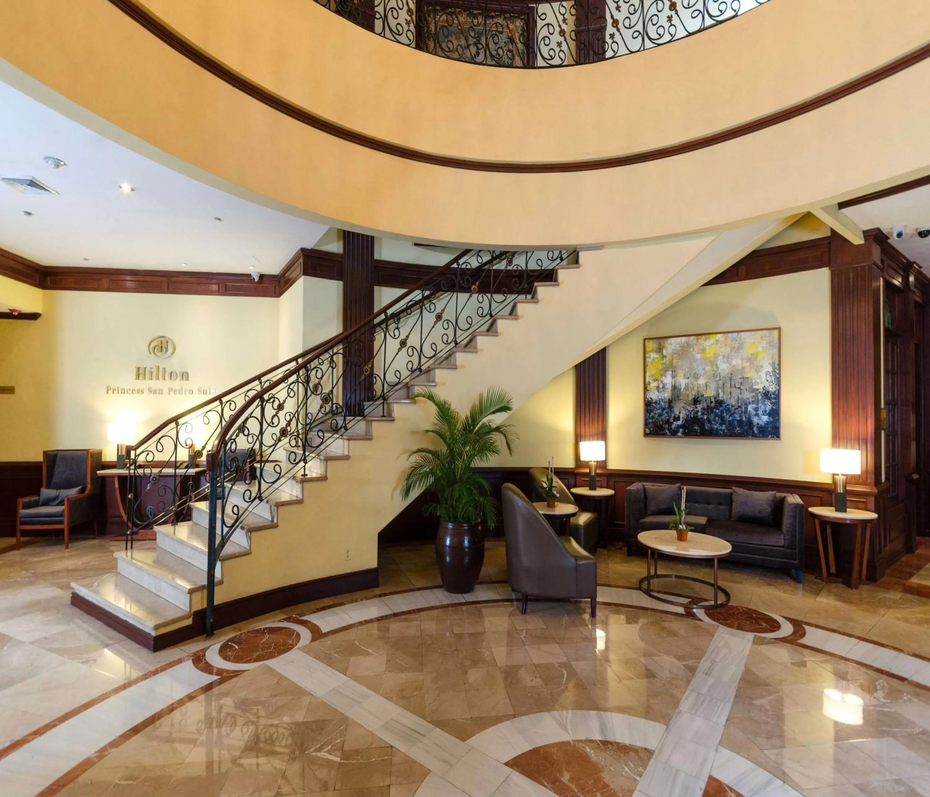 Lobby or reception in Hilton Princess San Pedro Sula