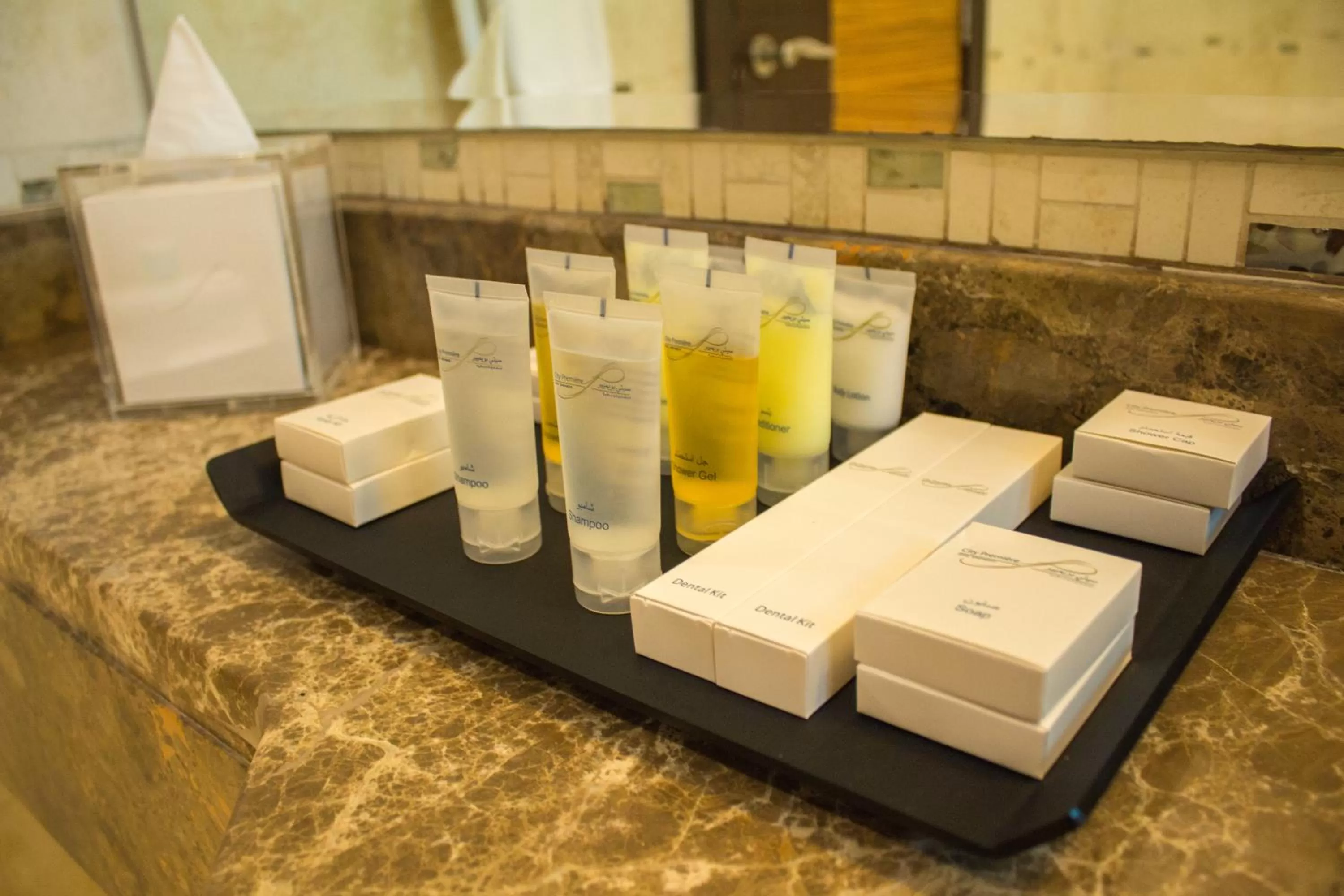 Bathroom in City Premiere Hotel Apartments - Dubai