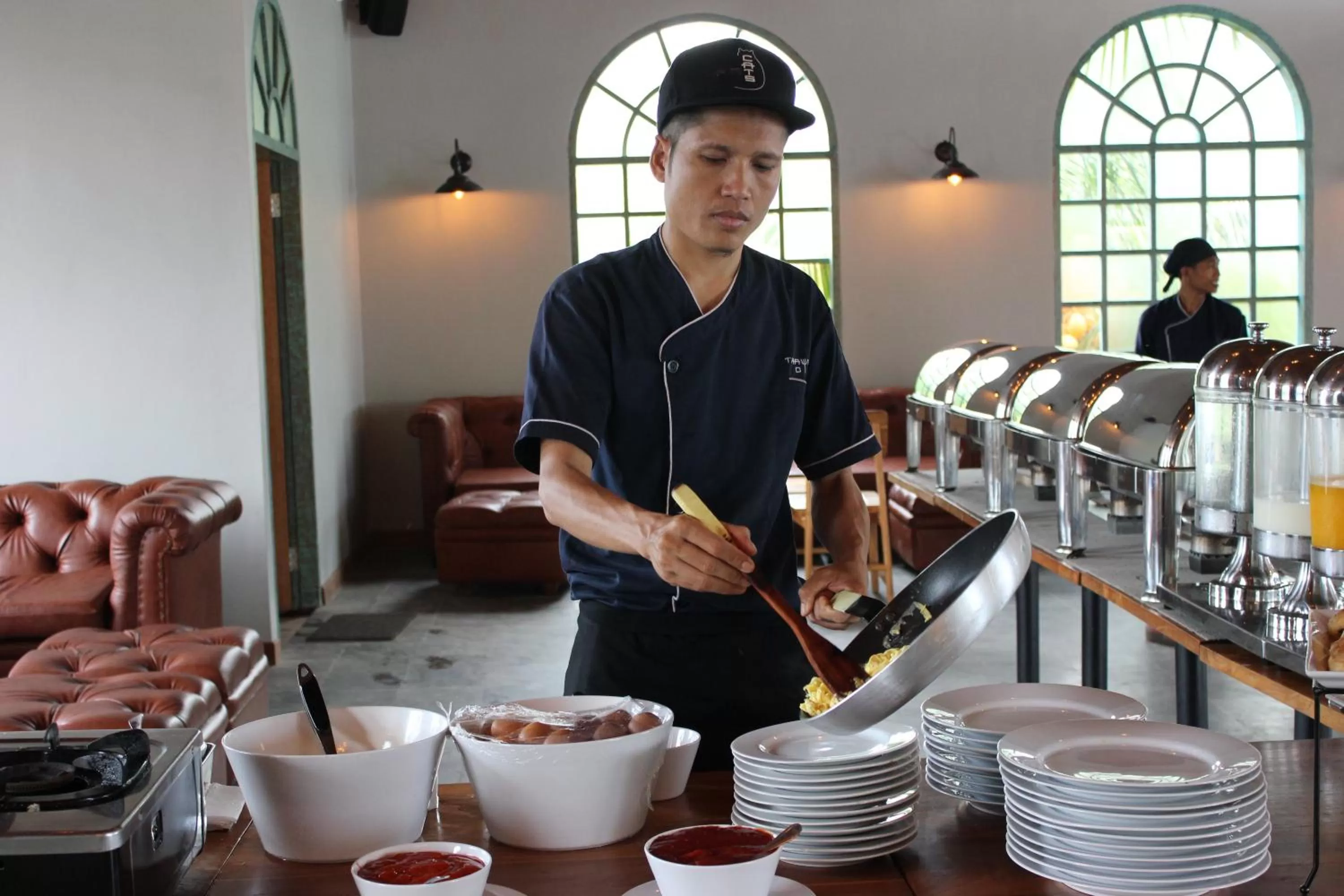 Staff in Trawangan Dive Resort