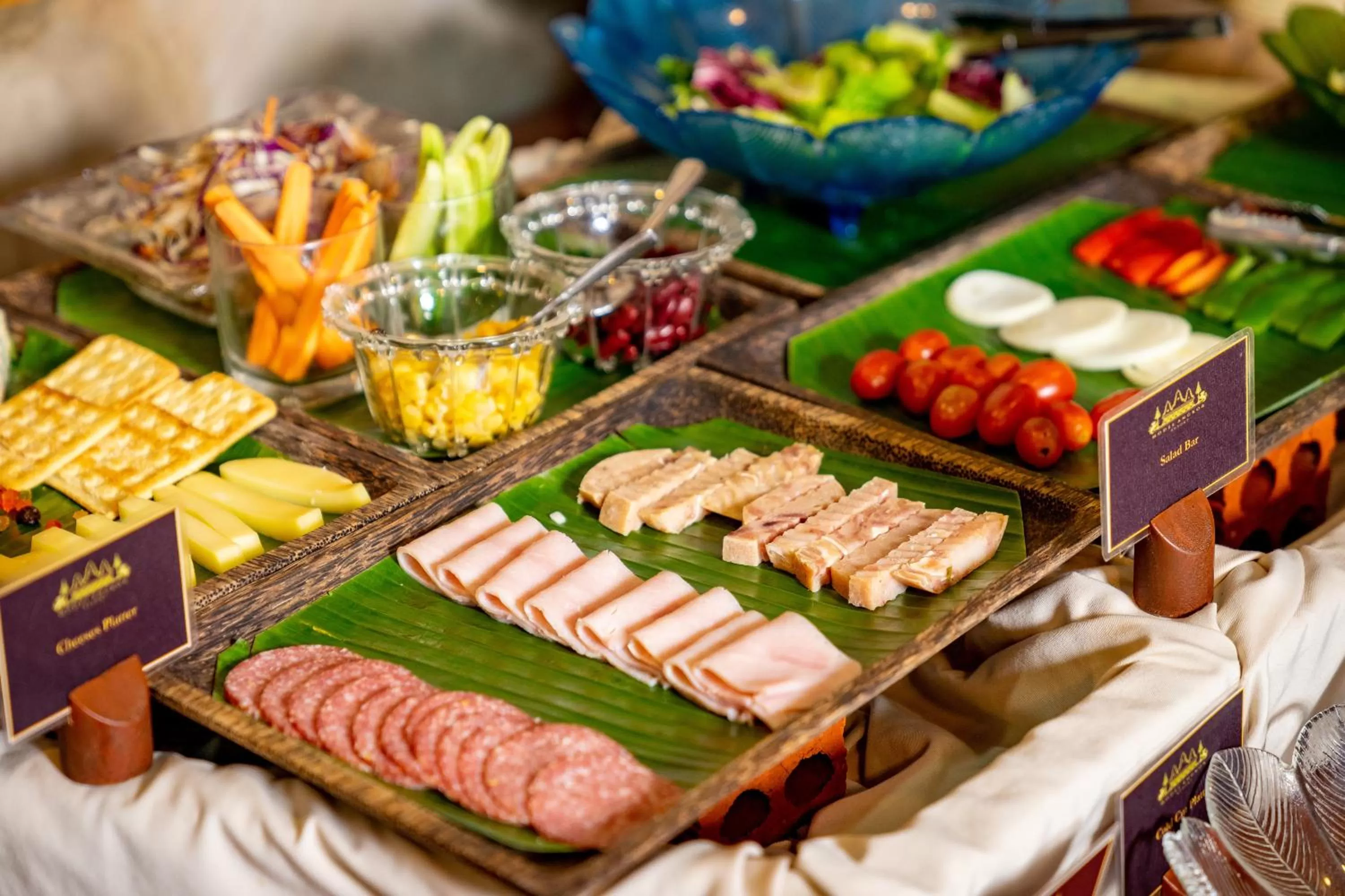 Buffet breakfast in Angkor Style Resort