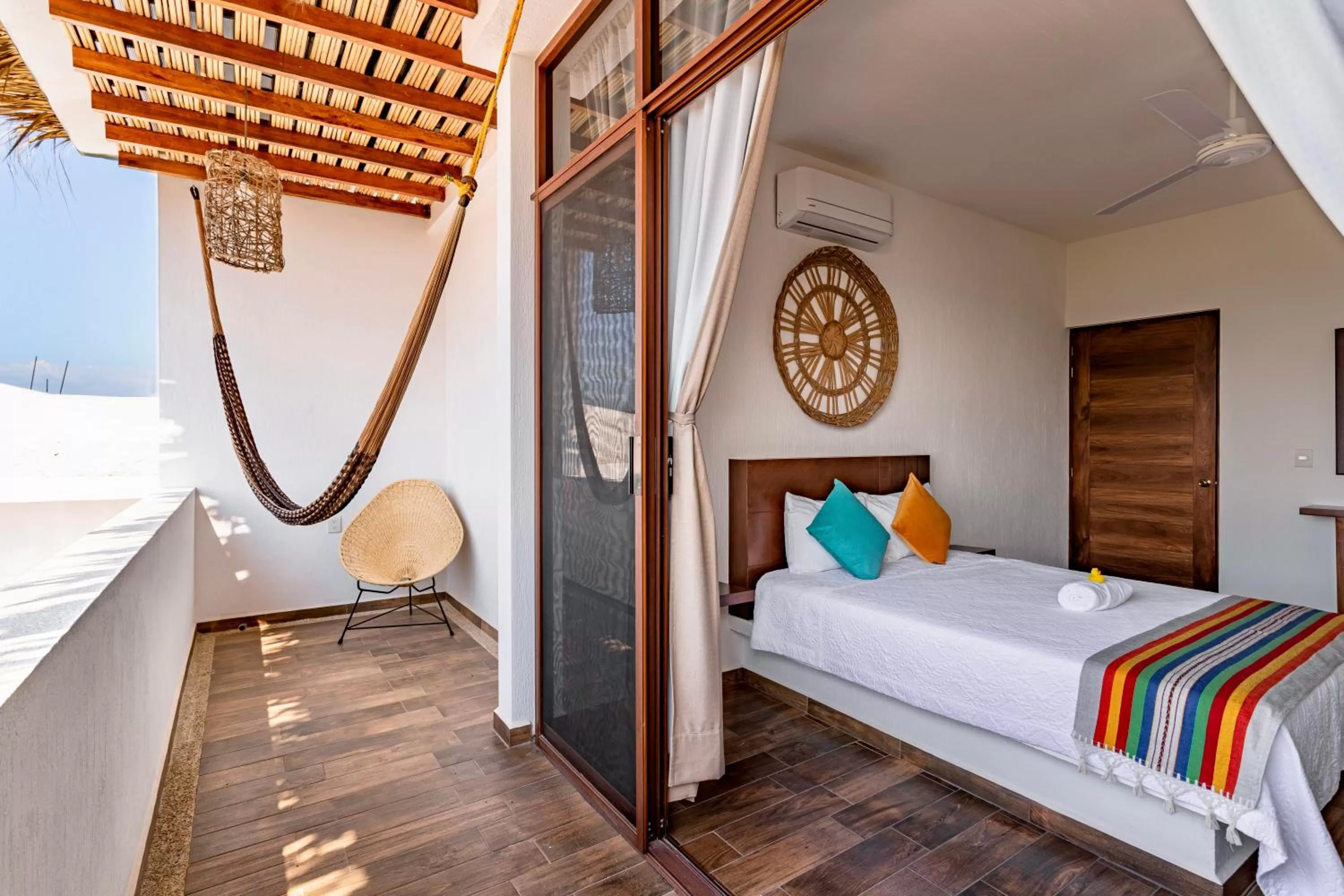 Bed in Punta Kai Hotel Hostal