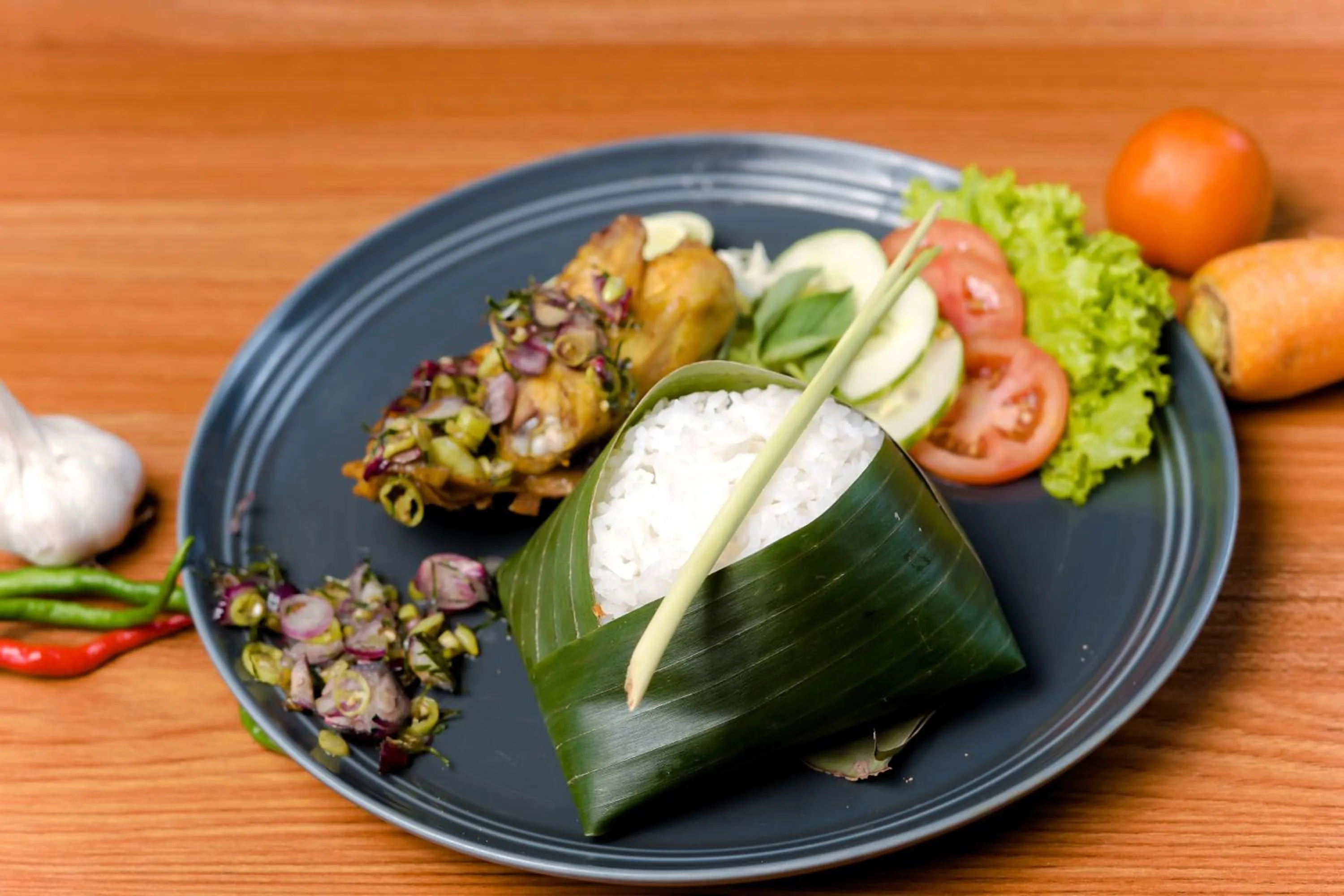 Food in Front One Hotel Purwodadi