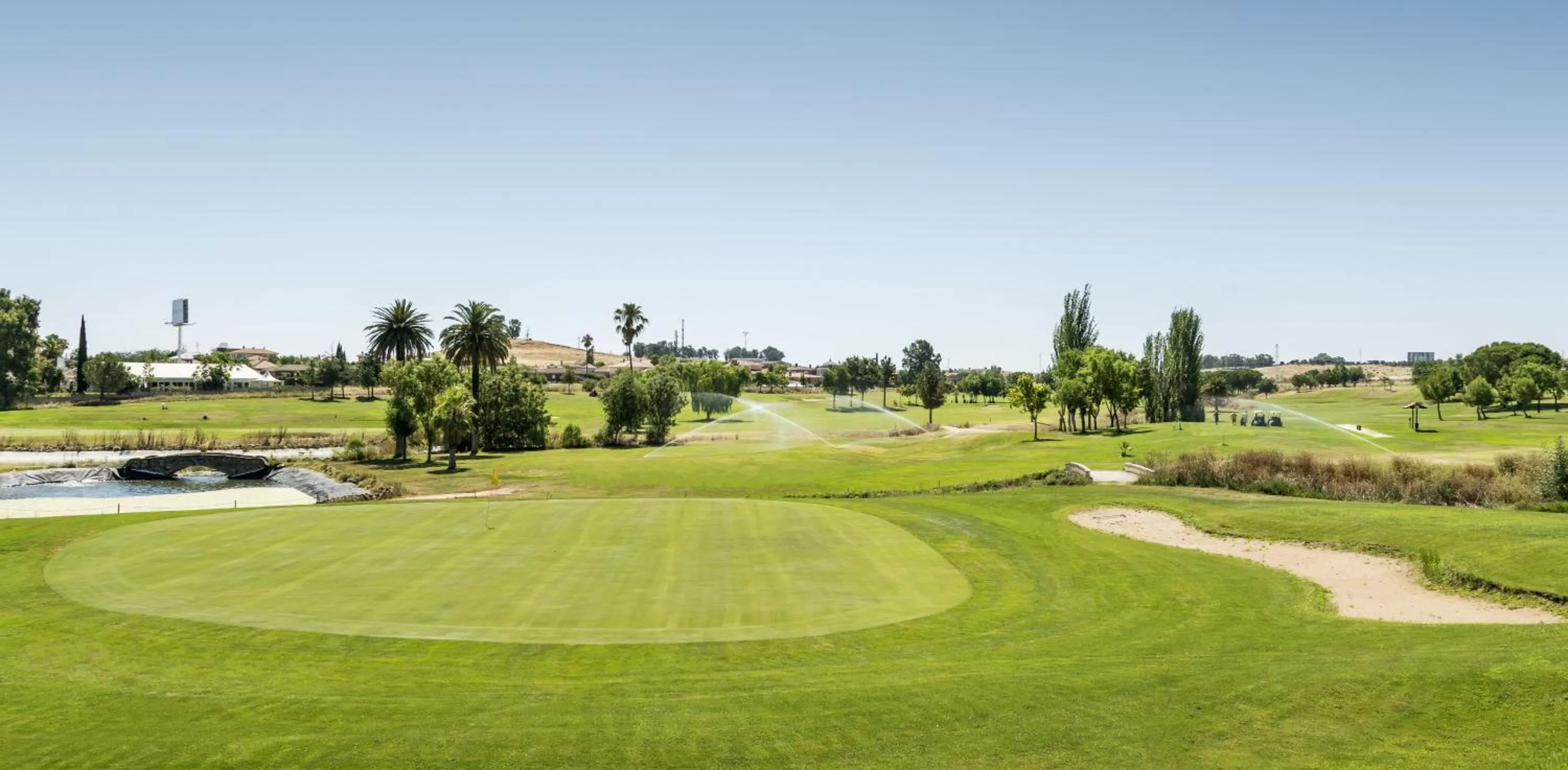 Golfcourse in Ilunion Golf Badajoz