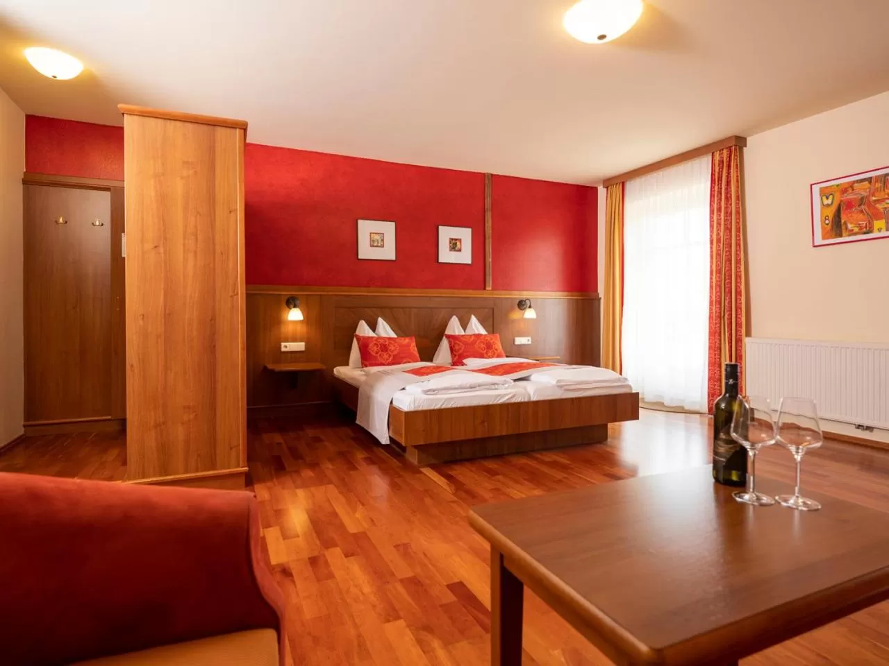 Photo of the whole room, Bed in Hotel Neustifter