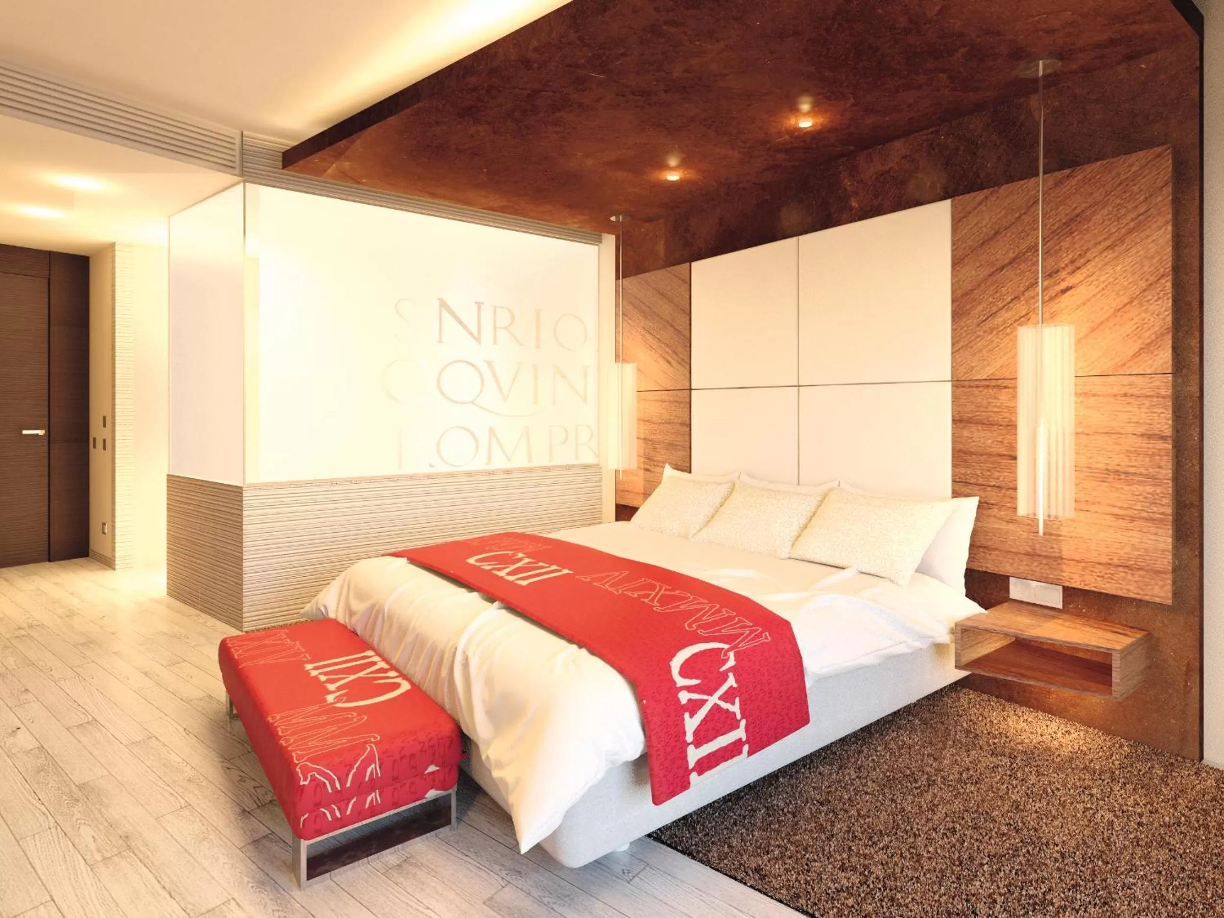 Bedroom, Bed in Mövenpick Hotel du Lac Tunis