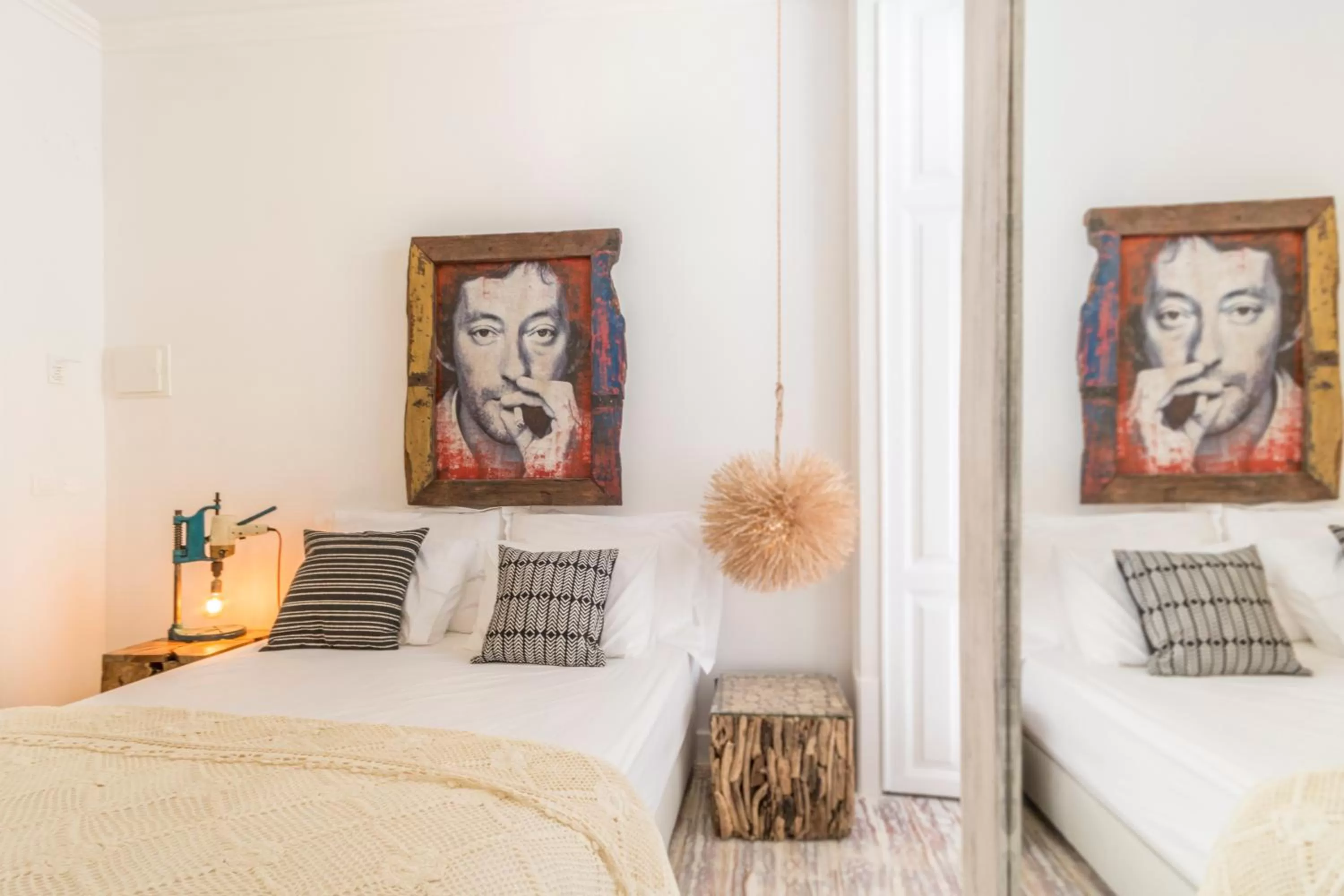 Decorative detail, Bed in Garam Lisboa