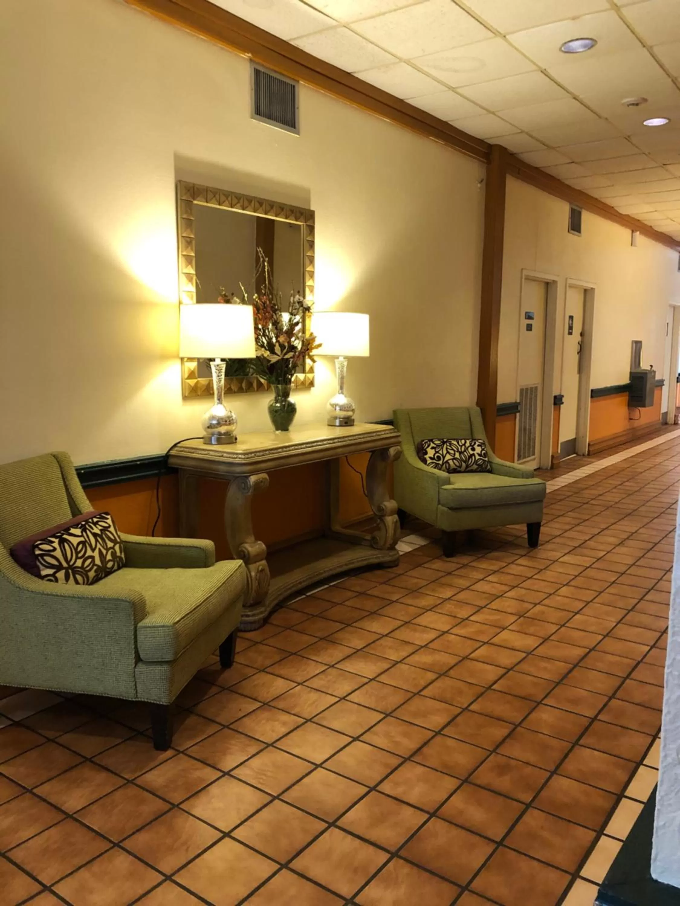 Seating area in The Grand Hotel Spindletop