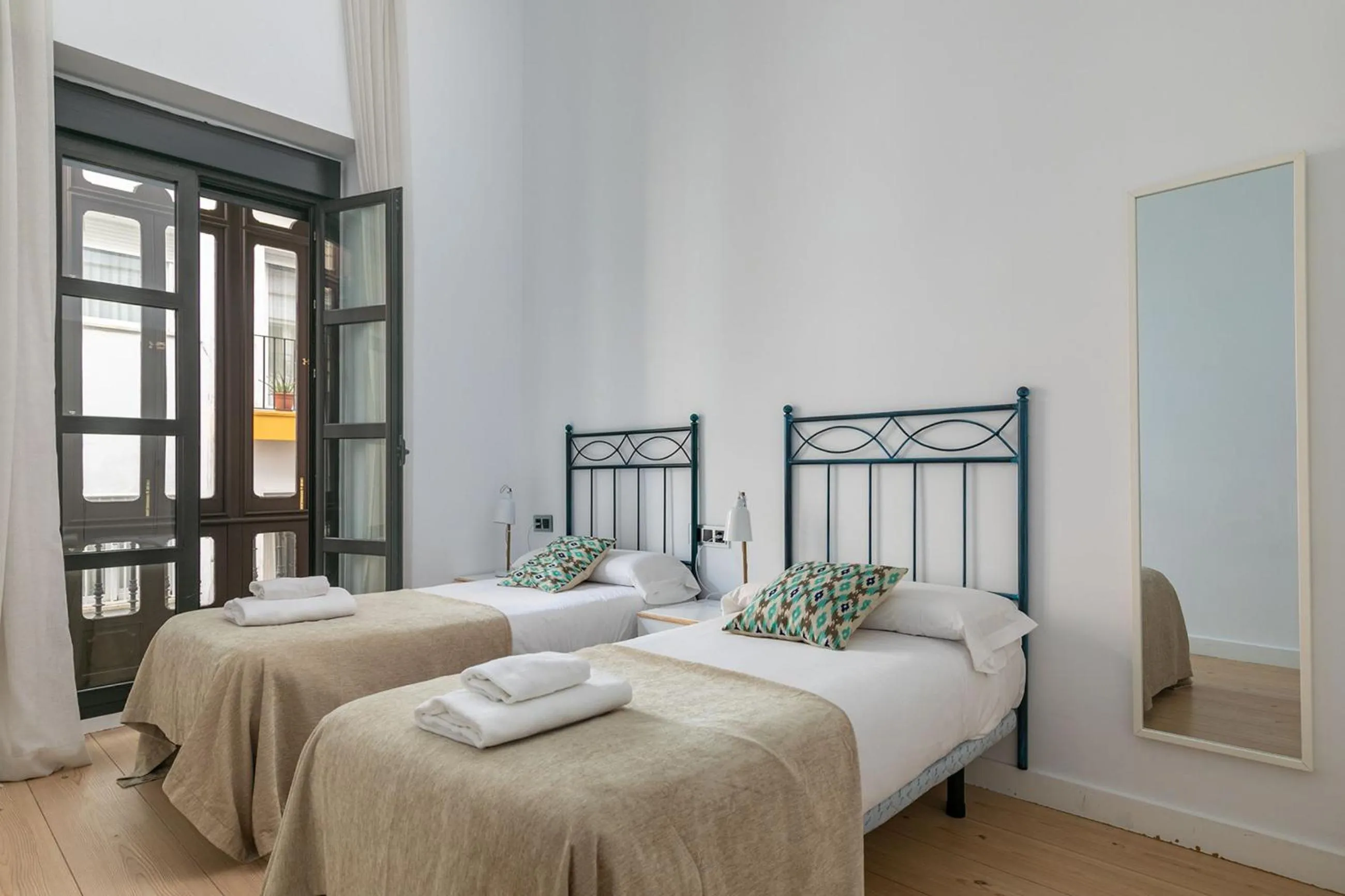 Bed in Holiday Rentals Tempa Museo