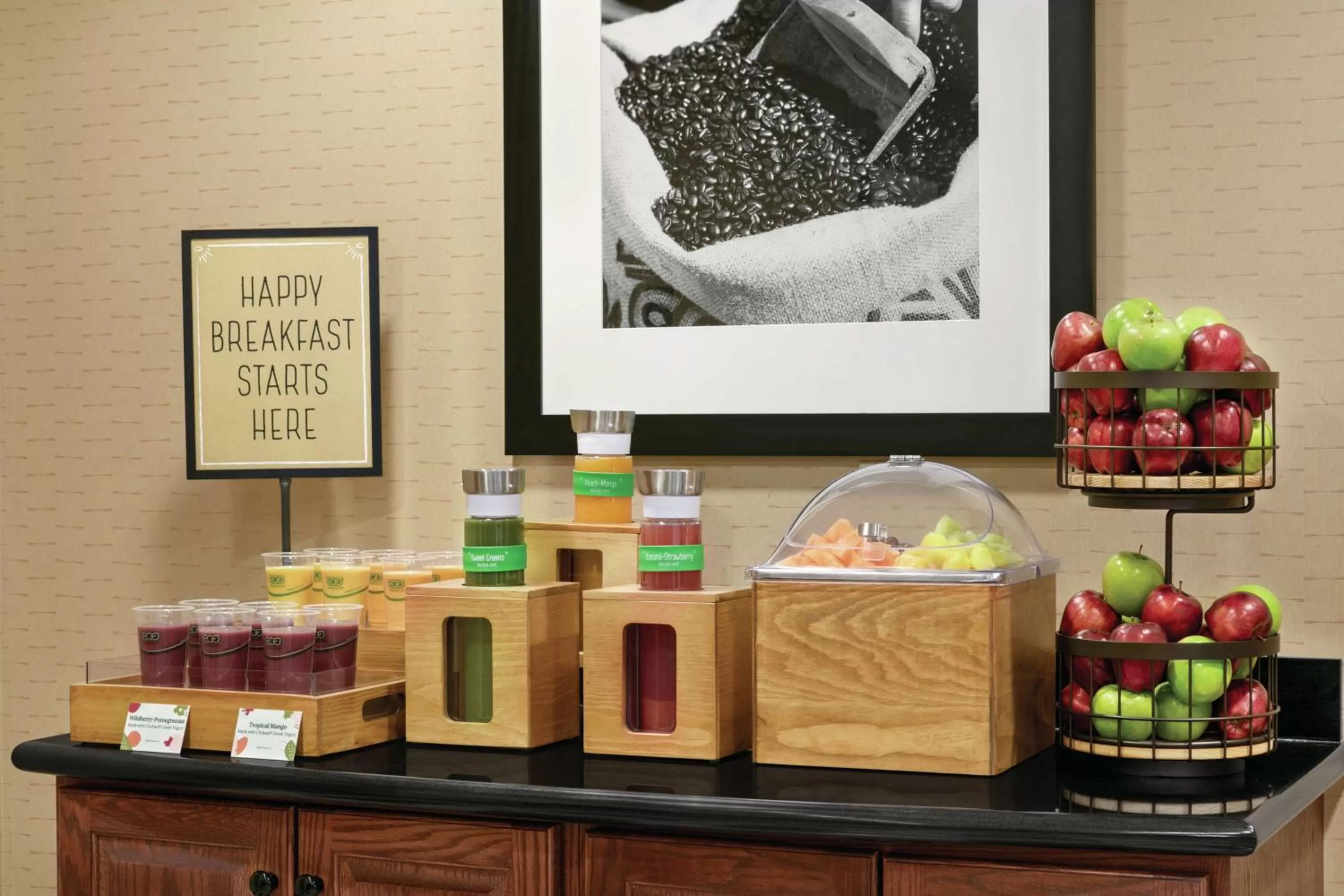 Breakfast in Hampton Inn & Suites Enid