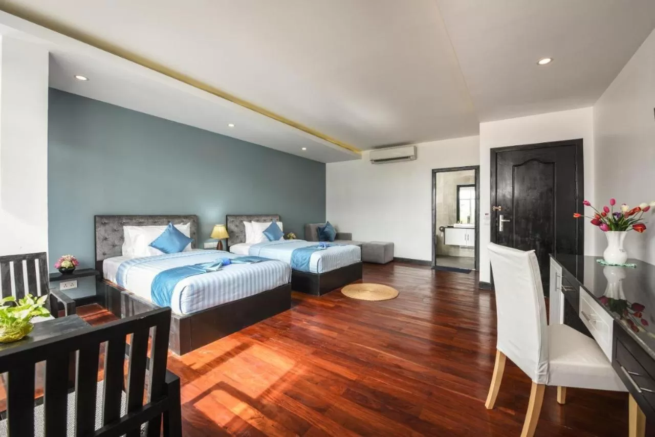 Bed in Hotel La Maravilla