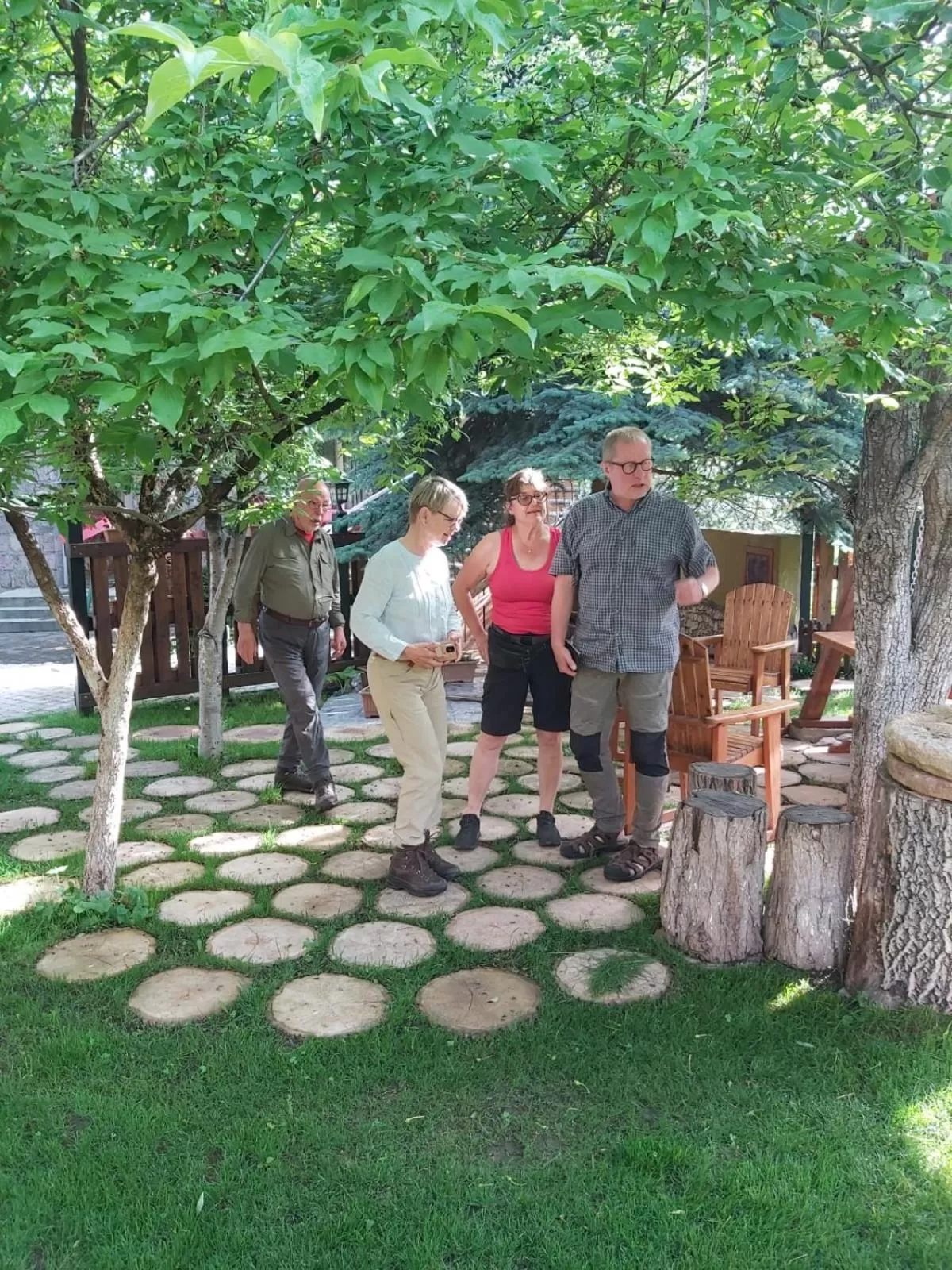 group of guests in MagHay B&B Hotel in Vanadzor
