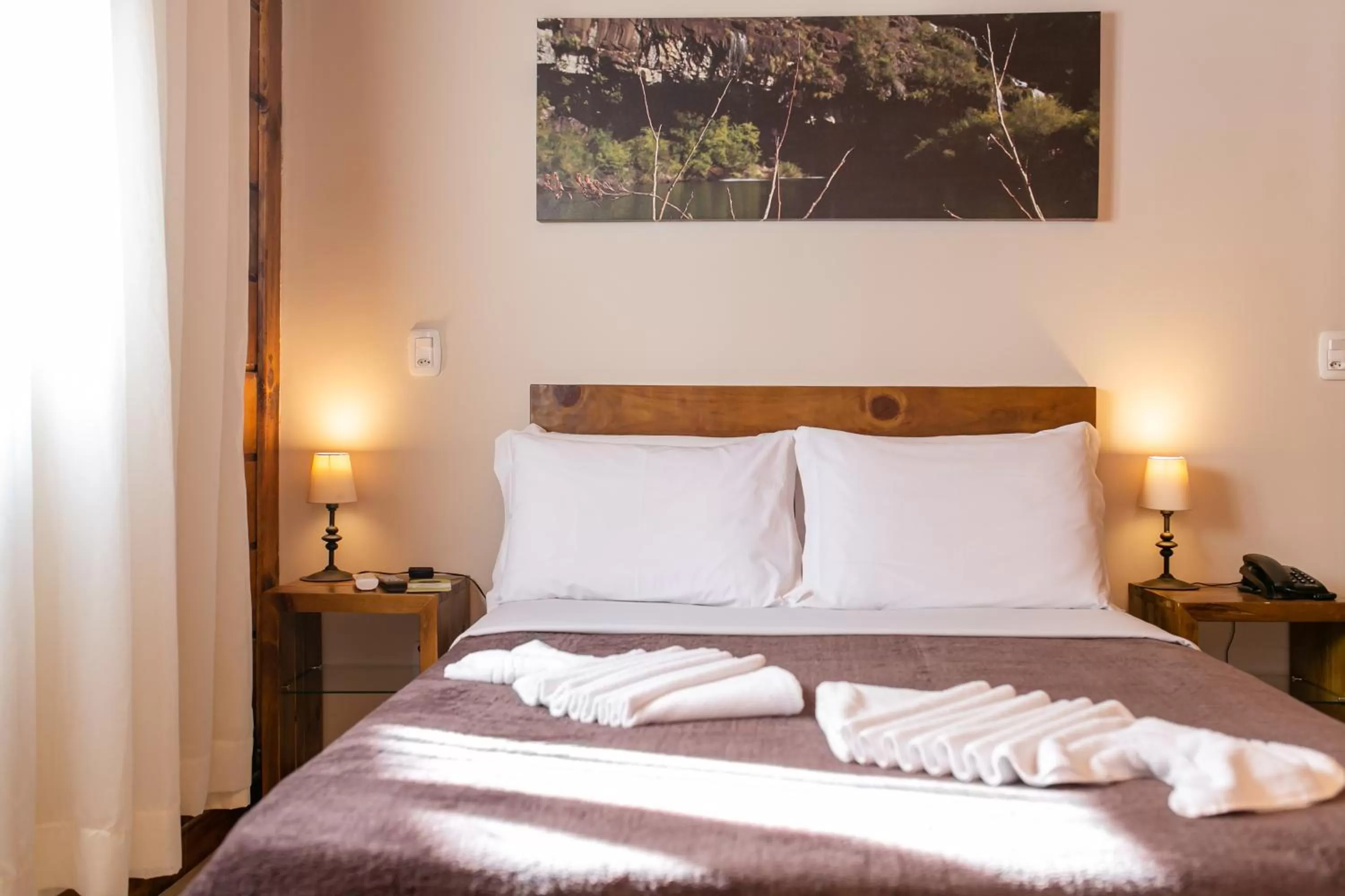 Bed in Pousada Charm Canela