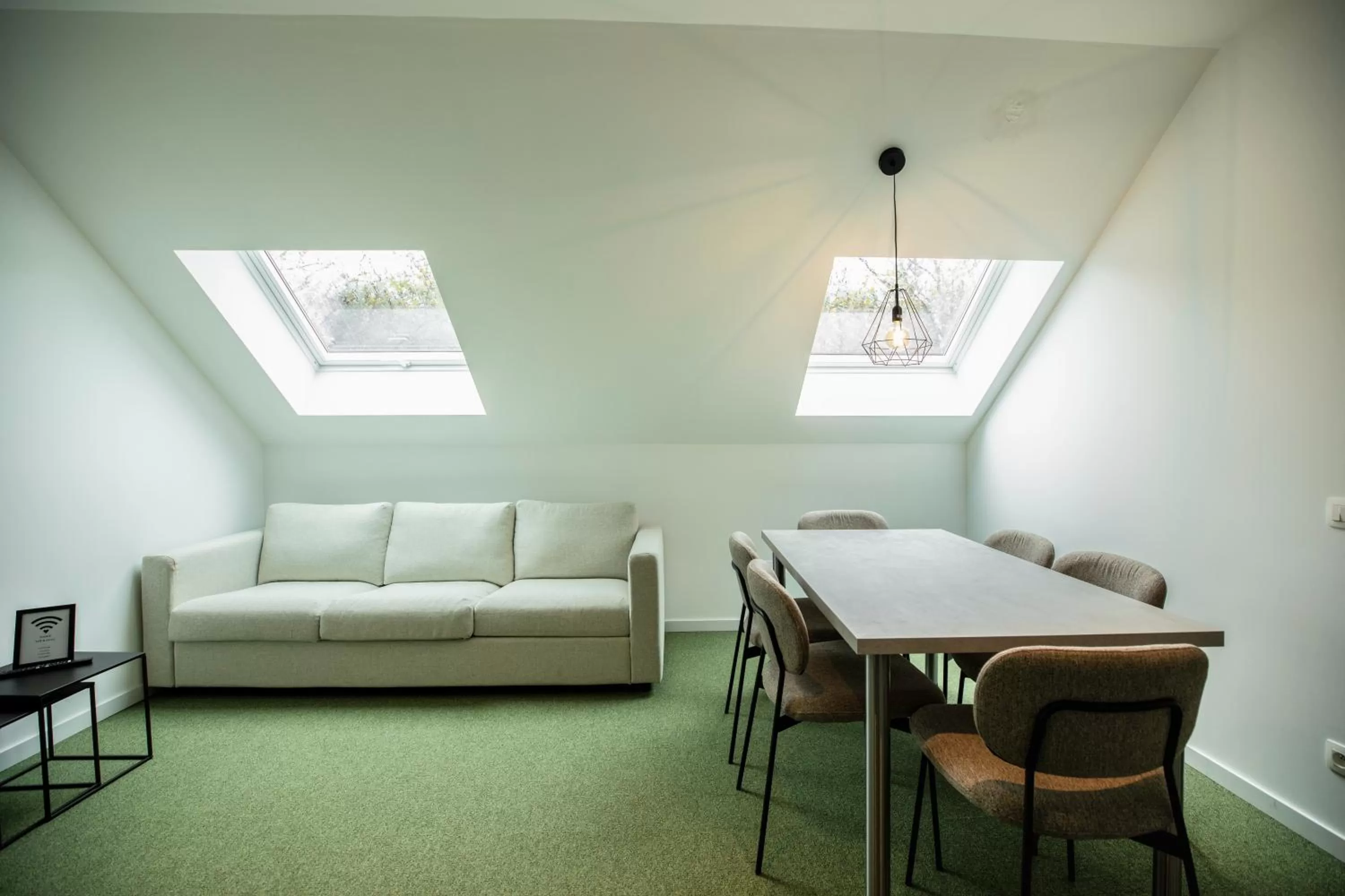 Seating area in City Housing Genk