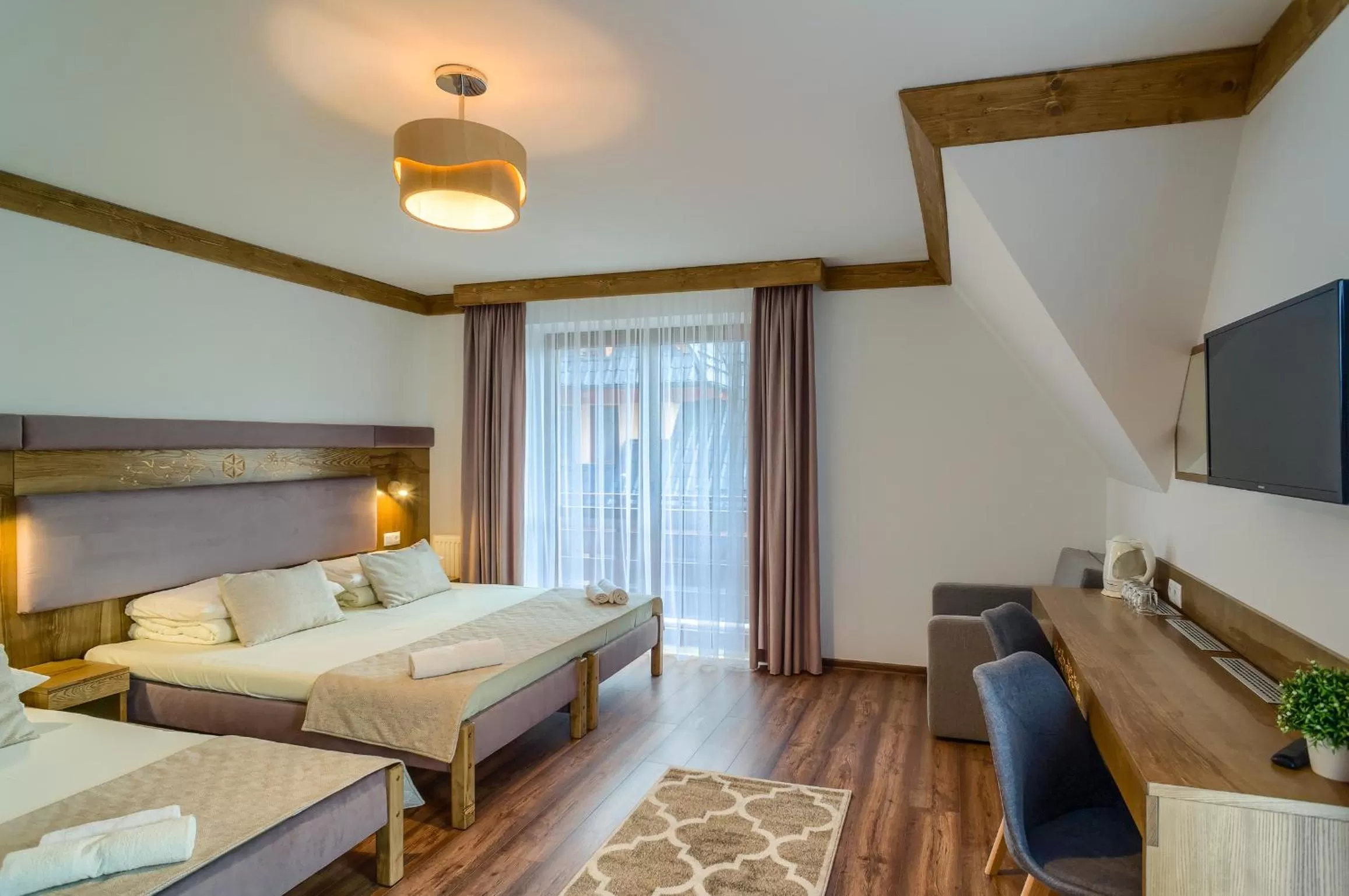 Photo of the whole room, Bed in Dom Wypoczynkowy Stokrotka