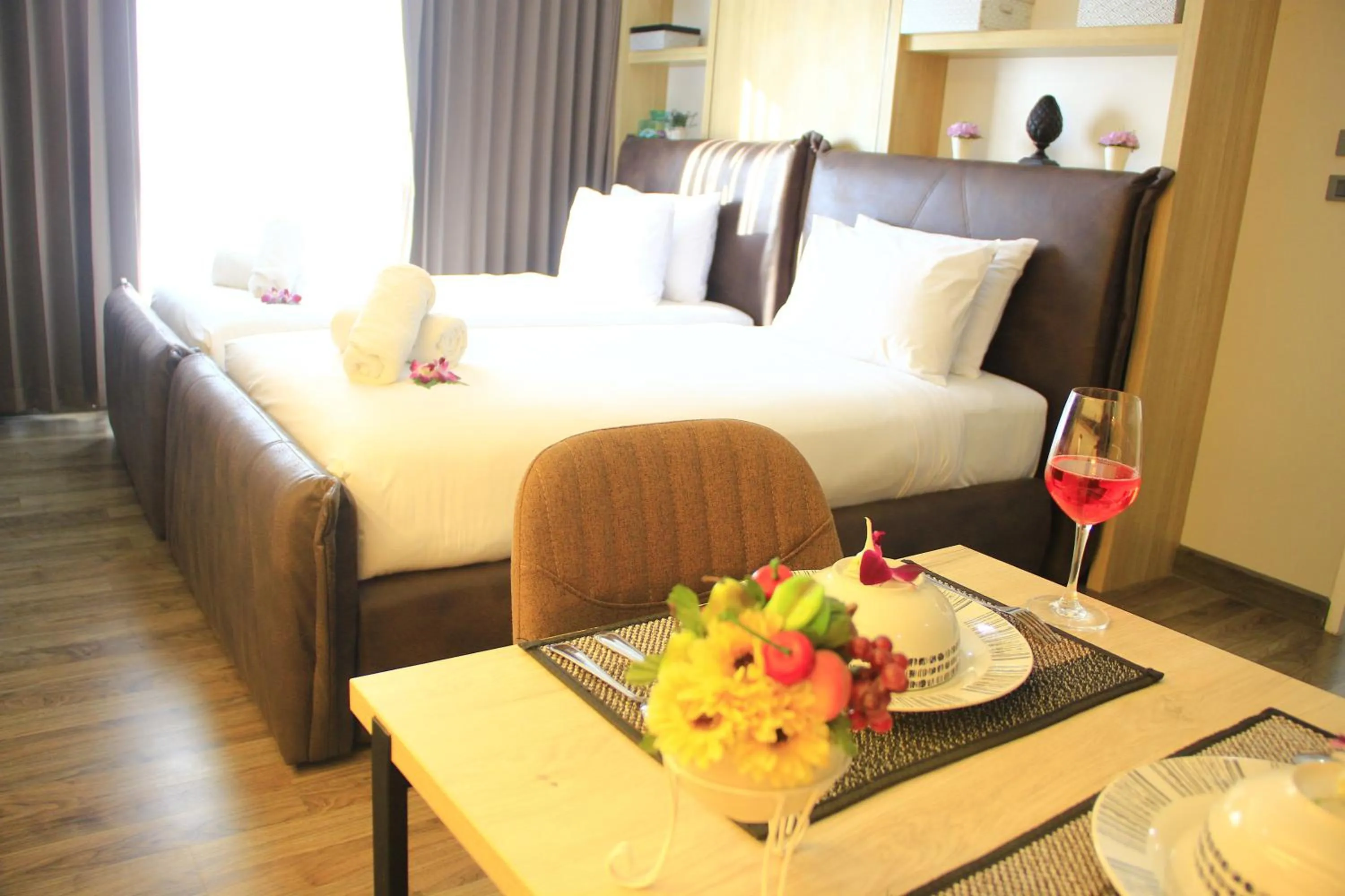 Bed in Wellness Chiang Mai Hotel