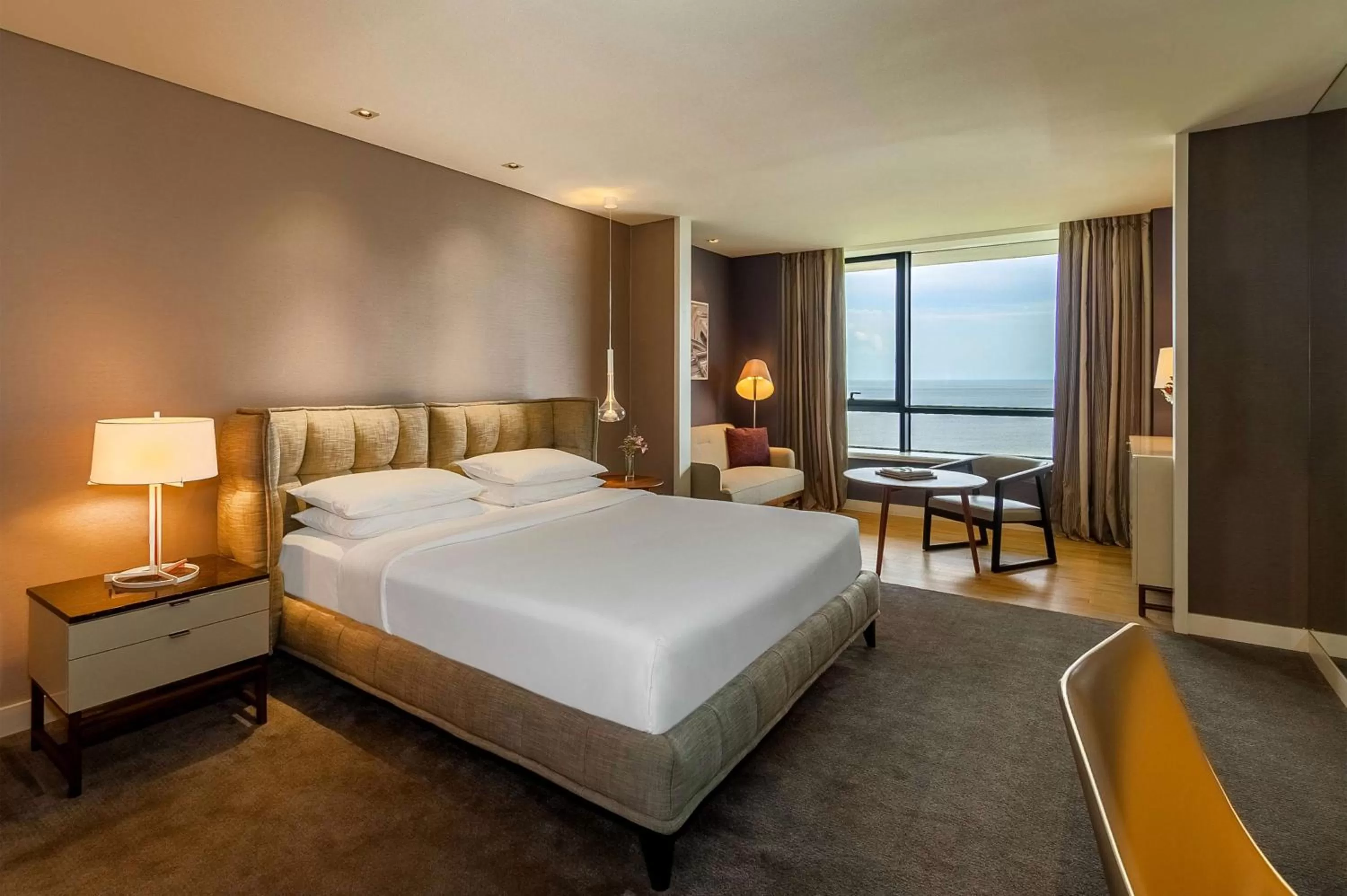 Photo of the whole room, Bed in Hyatt Centric Montevideo